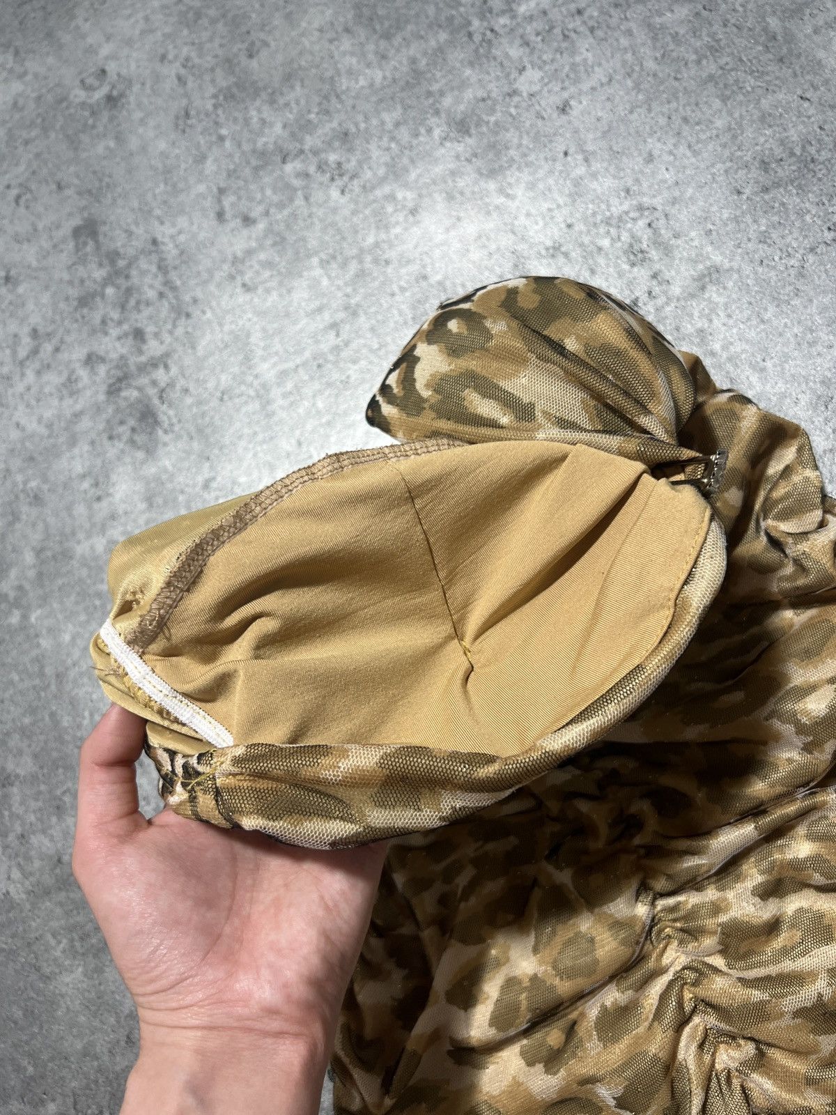 Japanese Brand × Rare Panther × Vintage Y2k leopard top vintage 90s panther coquette mesh cute Size M / US 6-8 / IT 42-44 - 5 Thumbnail