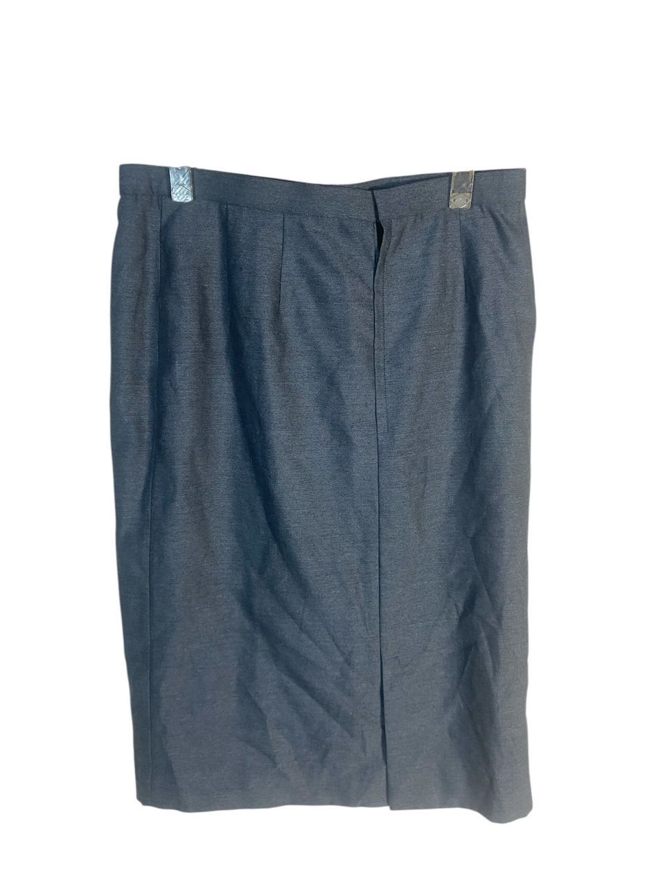 Dior Christian Dior grey wool skirt Size 31" - 3 Thumbnail