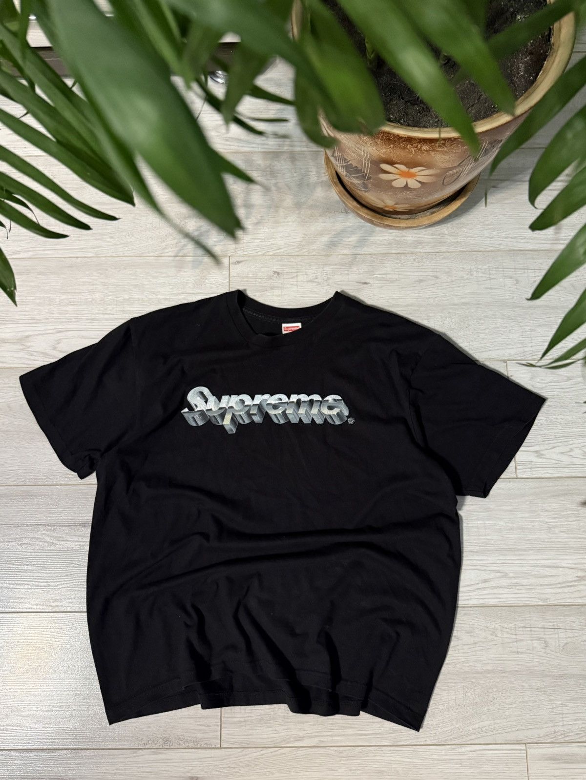 Supreme Supreme T-Shirt logo tee Size US L / EU 52-54 / 3 - 1 Thumbnail