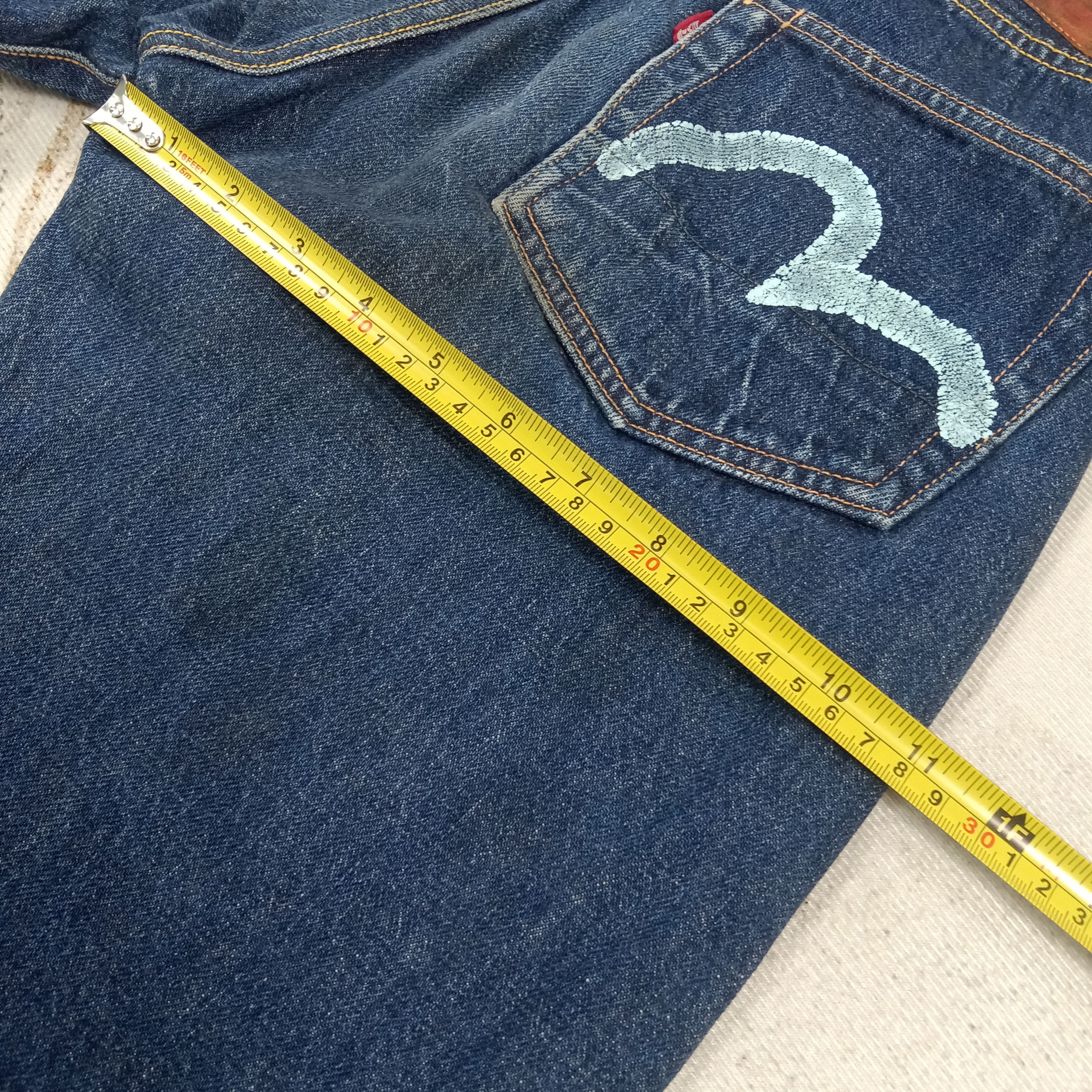 Evisu Evis Jeans Selvedge Daicock Custom Denim Jeans C280N24 Size 25" / US 0 / IT 36 - 12 Thumbnail