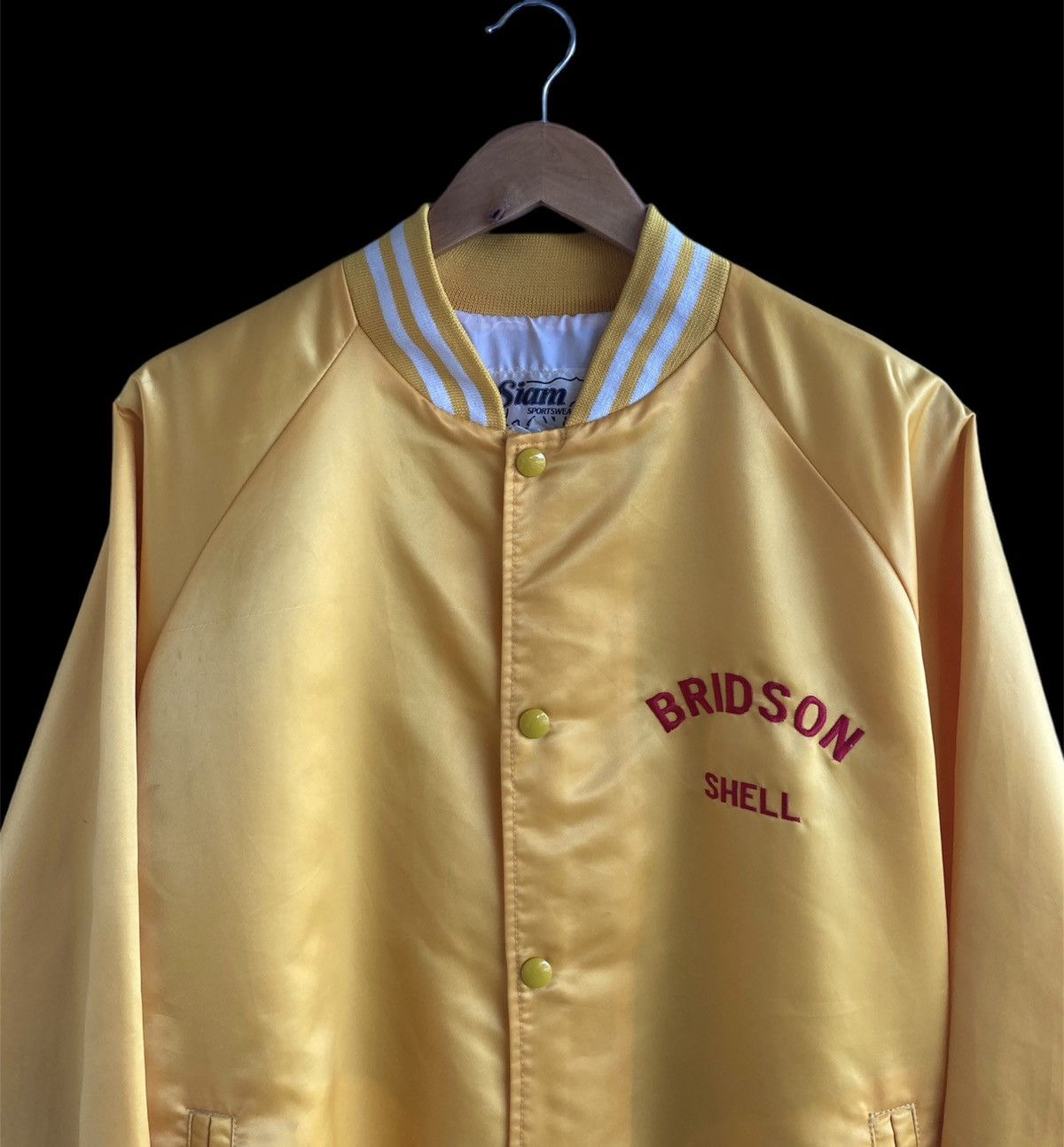 Vintage Vintage 70s 80s Siam Sportswear bomber jacket Birdson Shell Size US L / EU 52-54 / 3 - 3 Thumbnail
