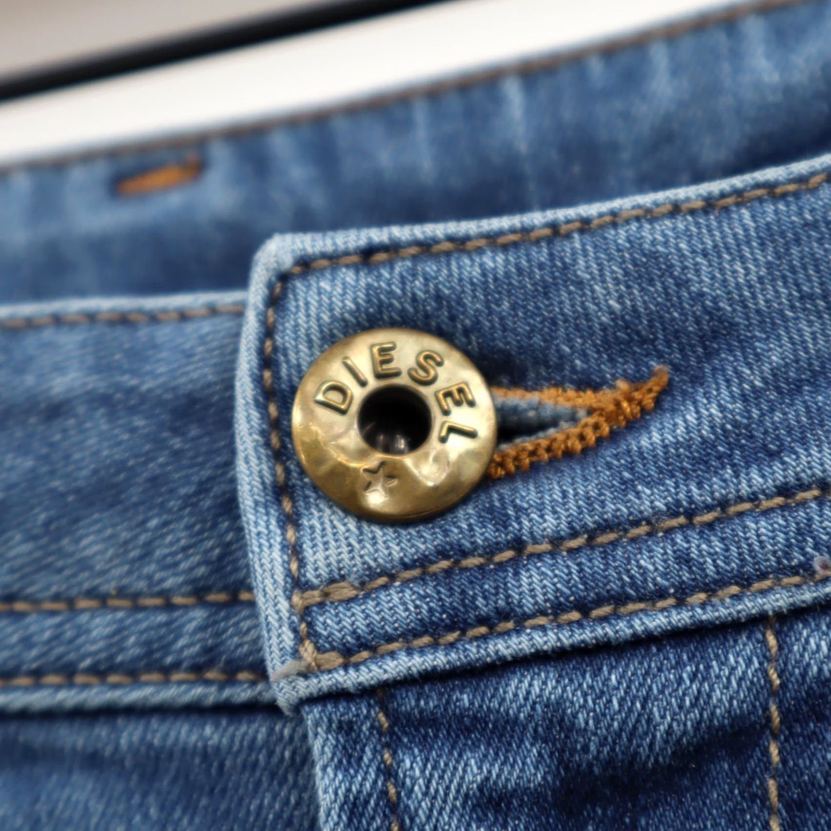 Diesel Diesel Jeans Shioner Slim Skinny 36X32 Blue Denim Cotton Elastane 5-Pocket Mens Jeans Size US 36 / EU 52 - 5 Thumbnail