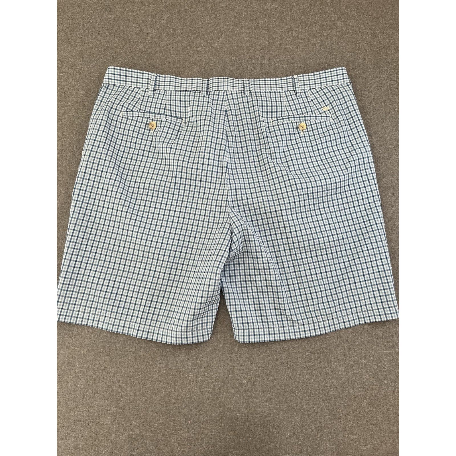 Peter Millar Peter Millar Shorts Mens 42 Blue Seersucker Crown Sport Golf Size US 42 / EU 58 - 2 Thumbnail