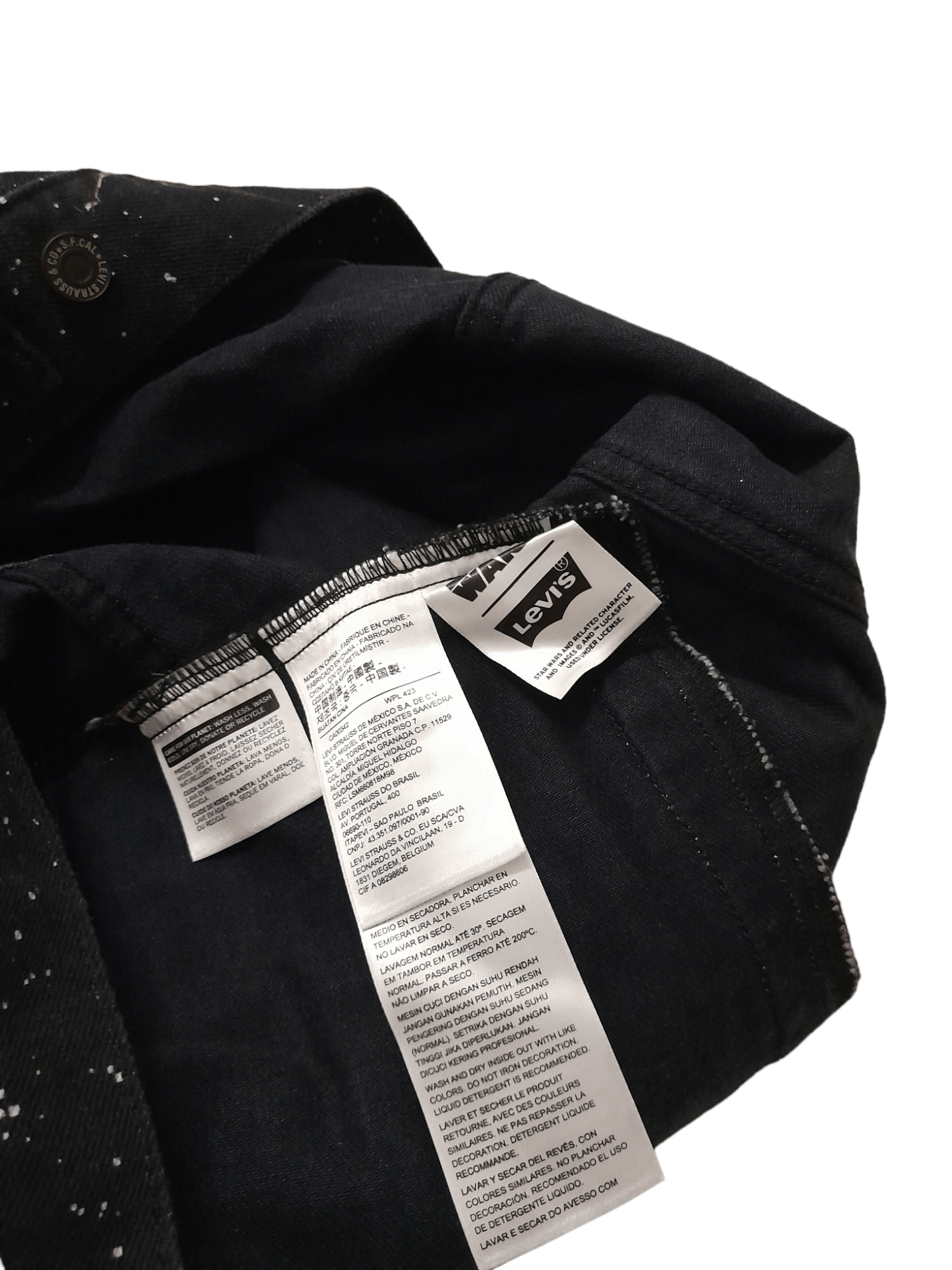 Levi's Levis x Star Wars Limited Collabs Denim Jacket Big E (F292) Size US S / EU 44-46 / 1 - 8 Thumbnail