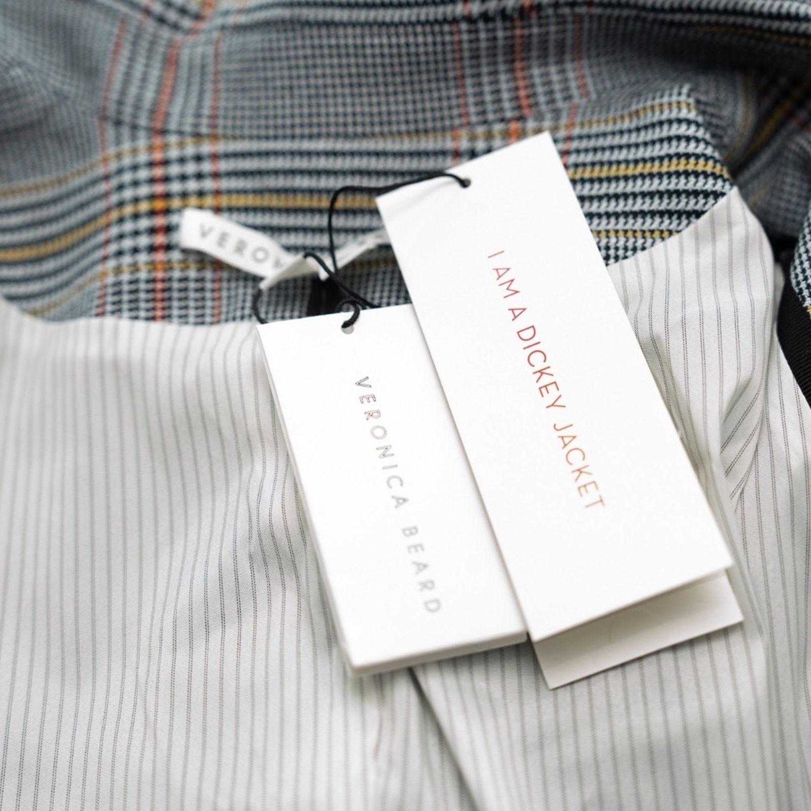 Veronica Beard Veronica Beard. Miller Plaid Dickey Jacket. Size M / US 6-8 / IT 42-44 - 6 Thumbnail