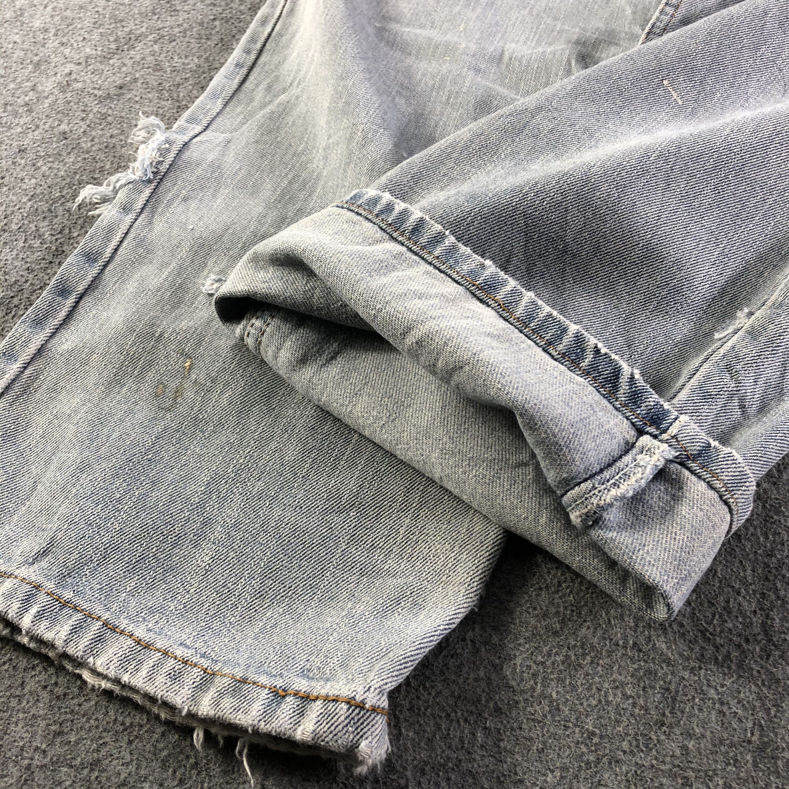 Levi's Vintage Light Wash Levis 550 Jeans-J4372 Size US 39 - 7 Thumbnail