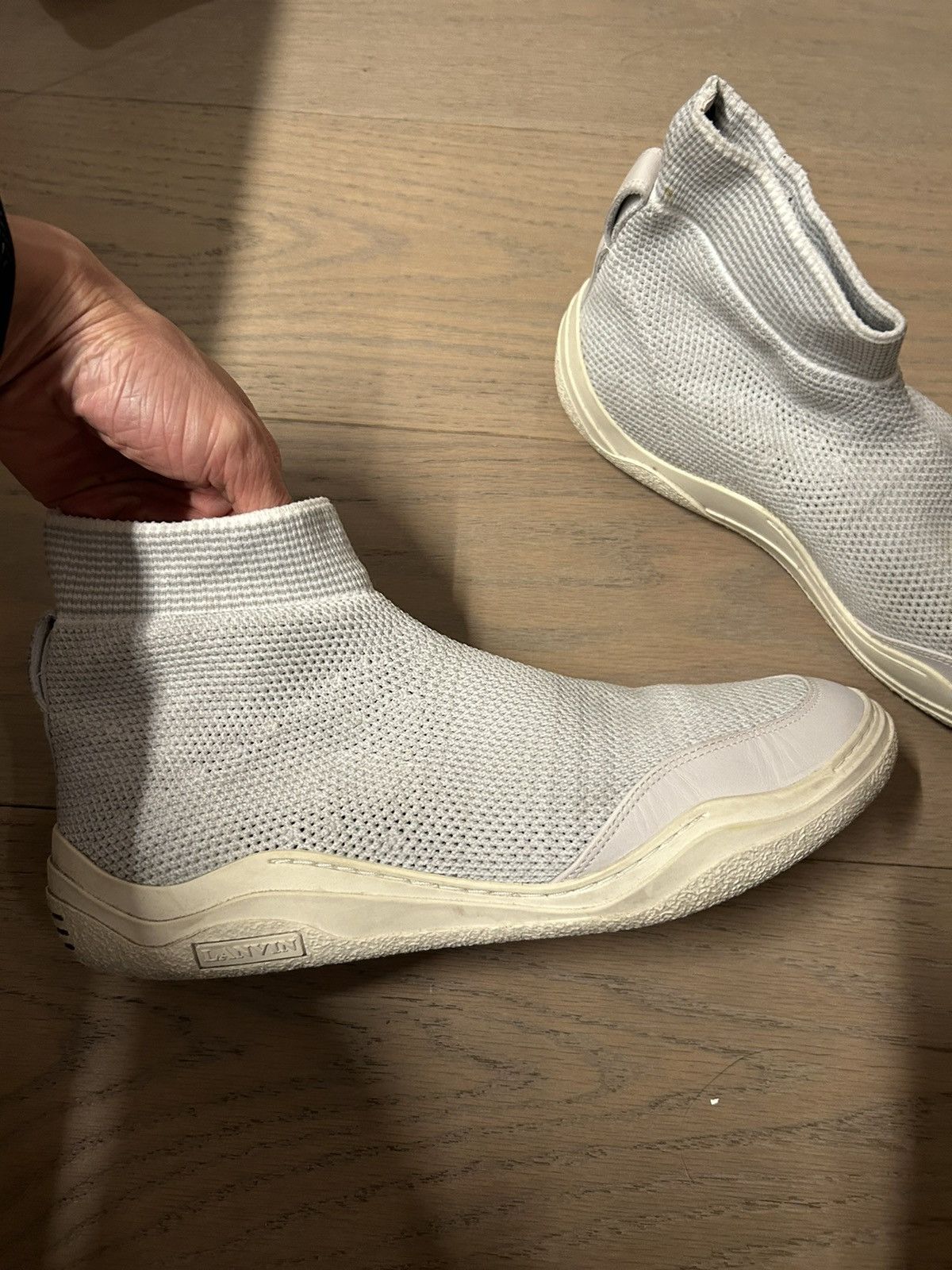 Lanvin Lanvin sock runners 8uk / 42 Size US 9 / EU 42 - 2 Thumbnail