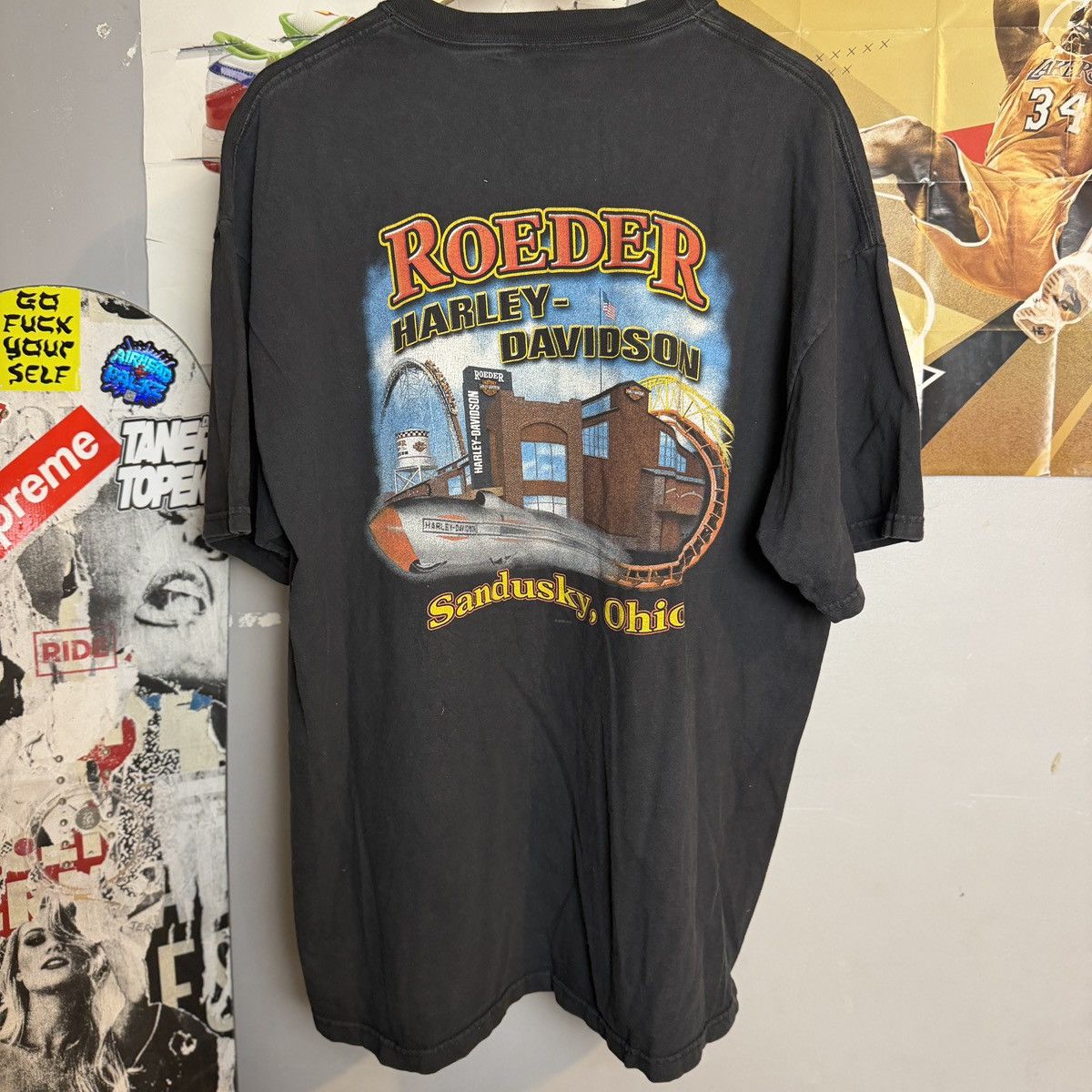 Harley Davidson Vintage y2k harley davidson tee Size US XXL / EU 58 / 5 - 2 Thumbnail