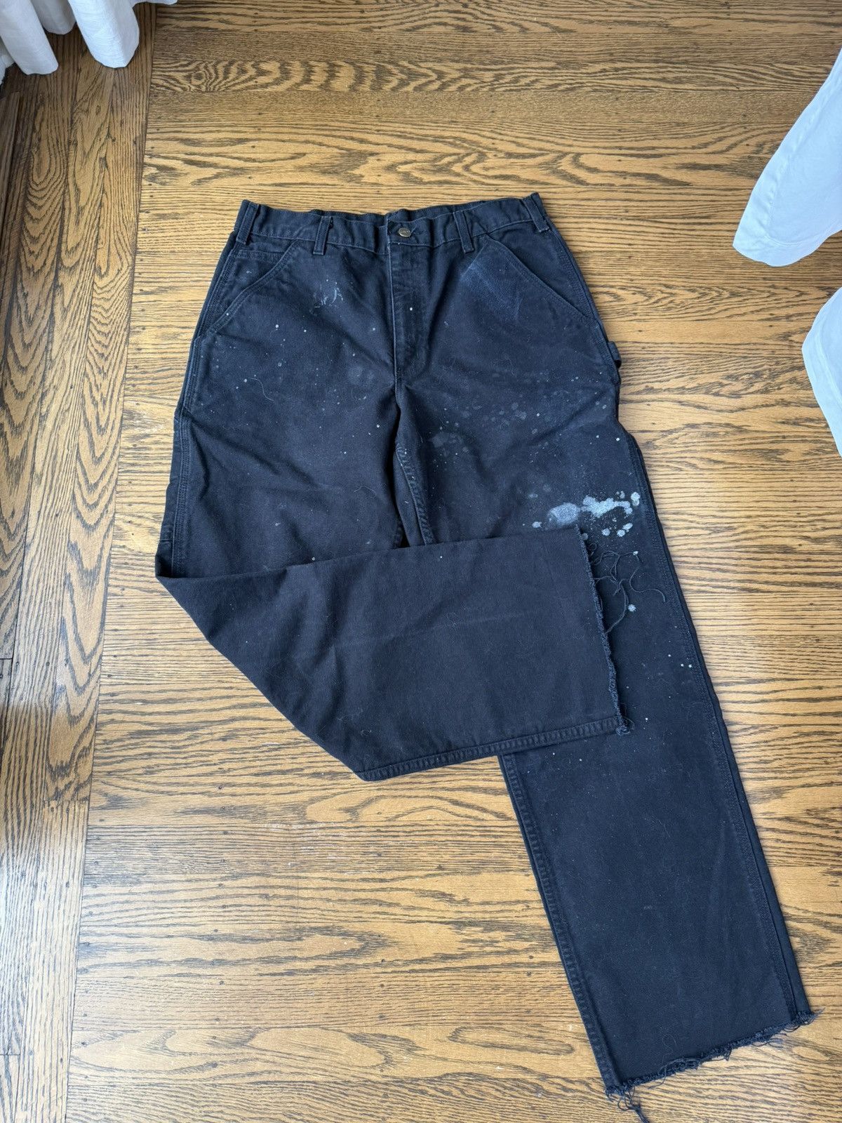 Carhartt Carhartt Black Work Pants Size US 33 - 2 Thumbnail