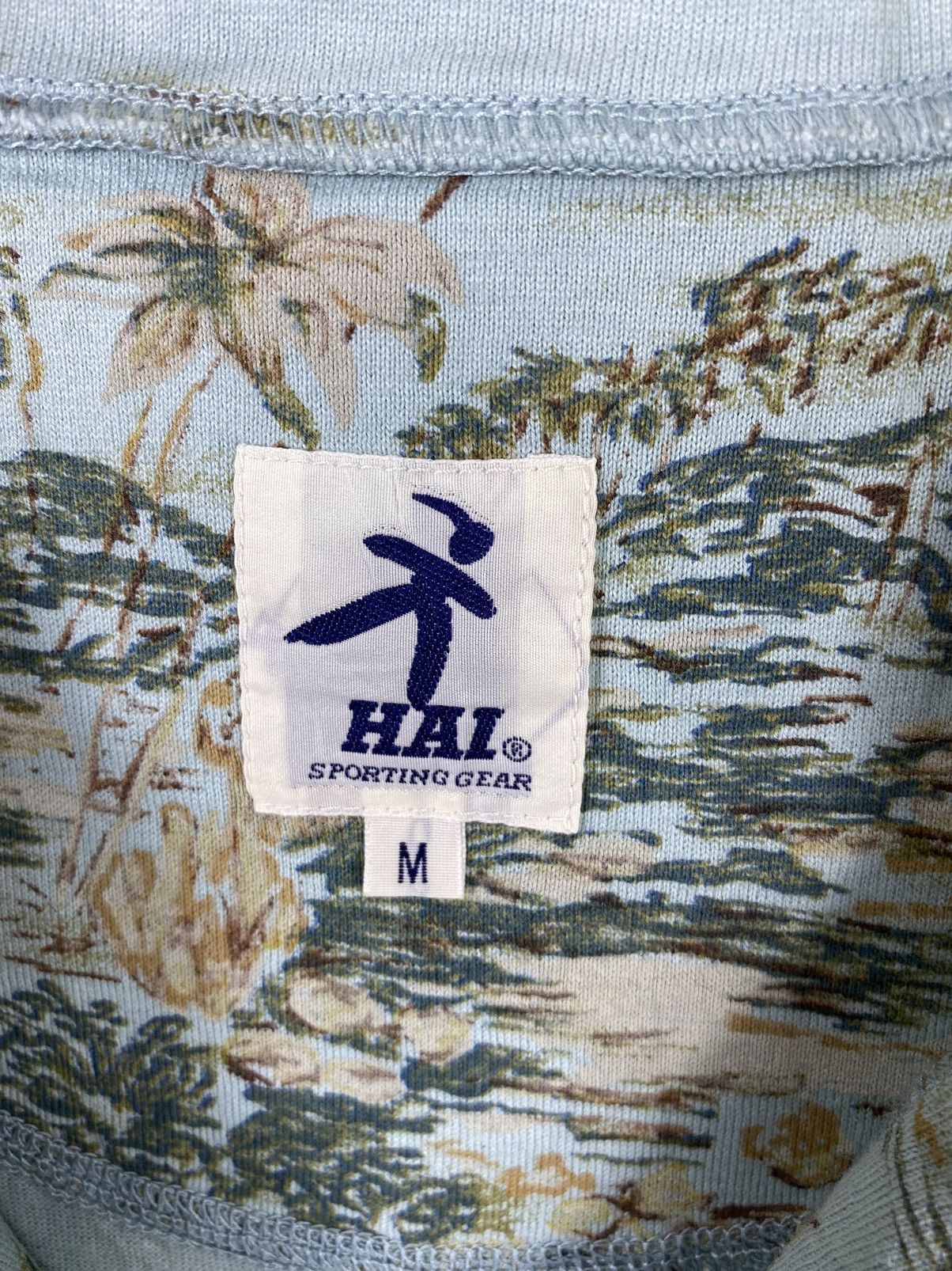 Hai Sporting Gear × Issey Miyake × Japanese Brand Vintage Hai sporting Gear Painting print shirt issey miyake Size US M / EU 48-50 / 2 - 5 Thumbnail