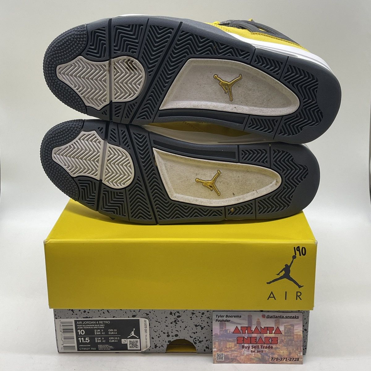 Jordan Brand Air Jordan 4 lightning Size US 10 / EU 43 - 7 Thumbnail