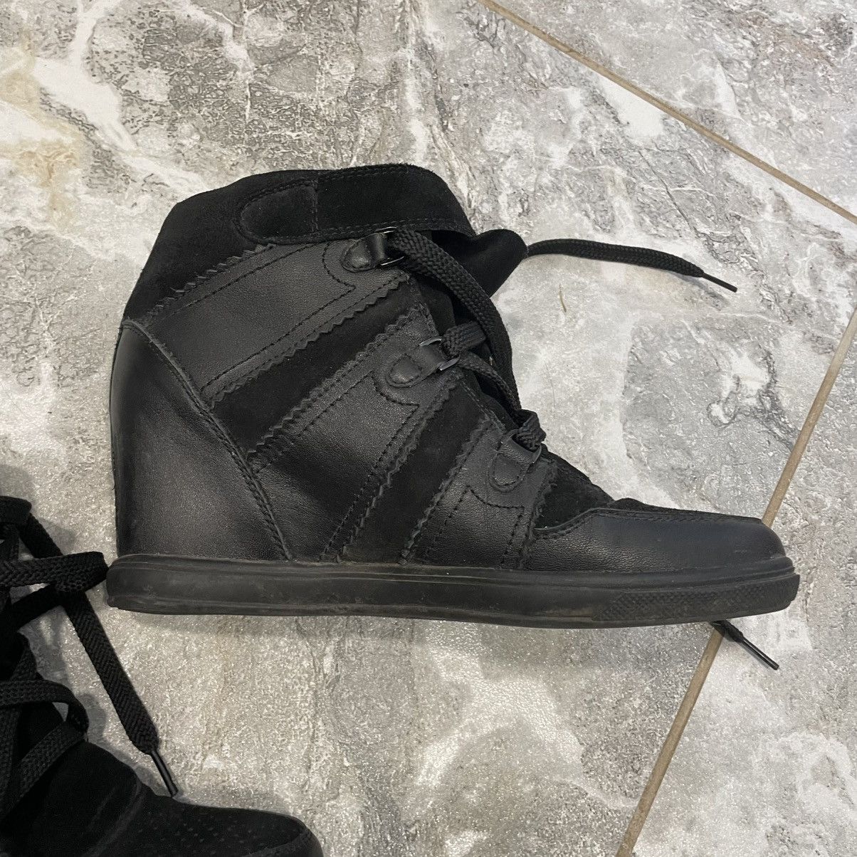 Vintage 36 like ISABEL MARANT BECKETT HIGH PLATFORM SNEAKERS SHOES Size US 6 / IT 36 - 3 Thumbnail
