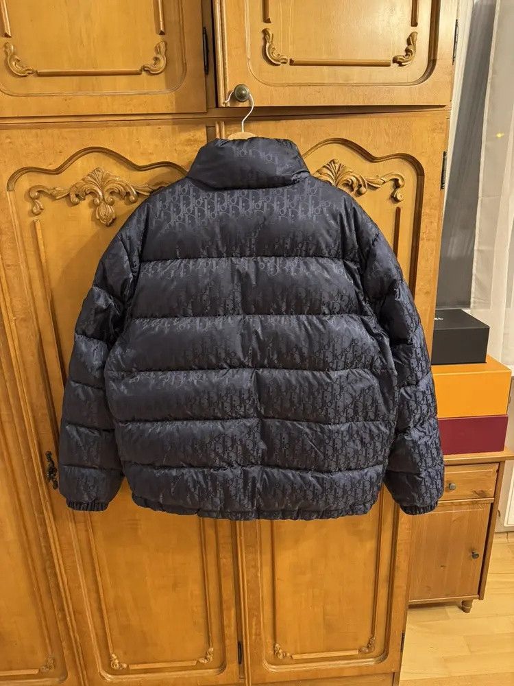 Dior Dior Puffer Jacket Navy Blue Size US L / EU 52-54 / 3 - 3 Thumbnail