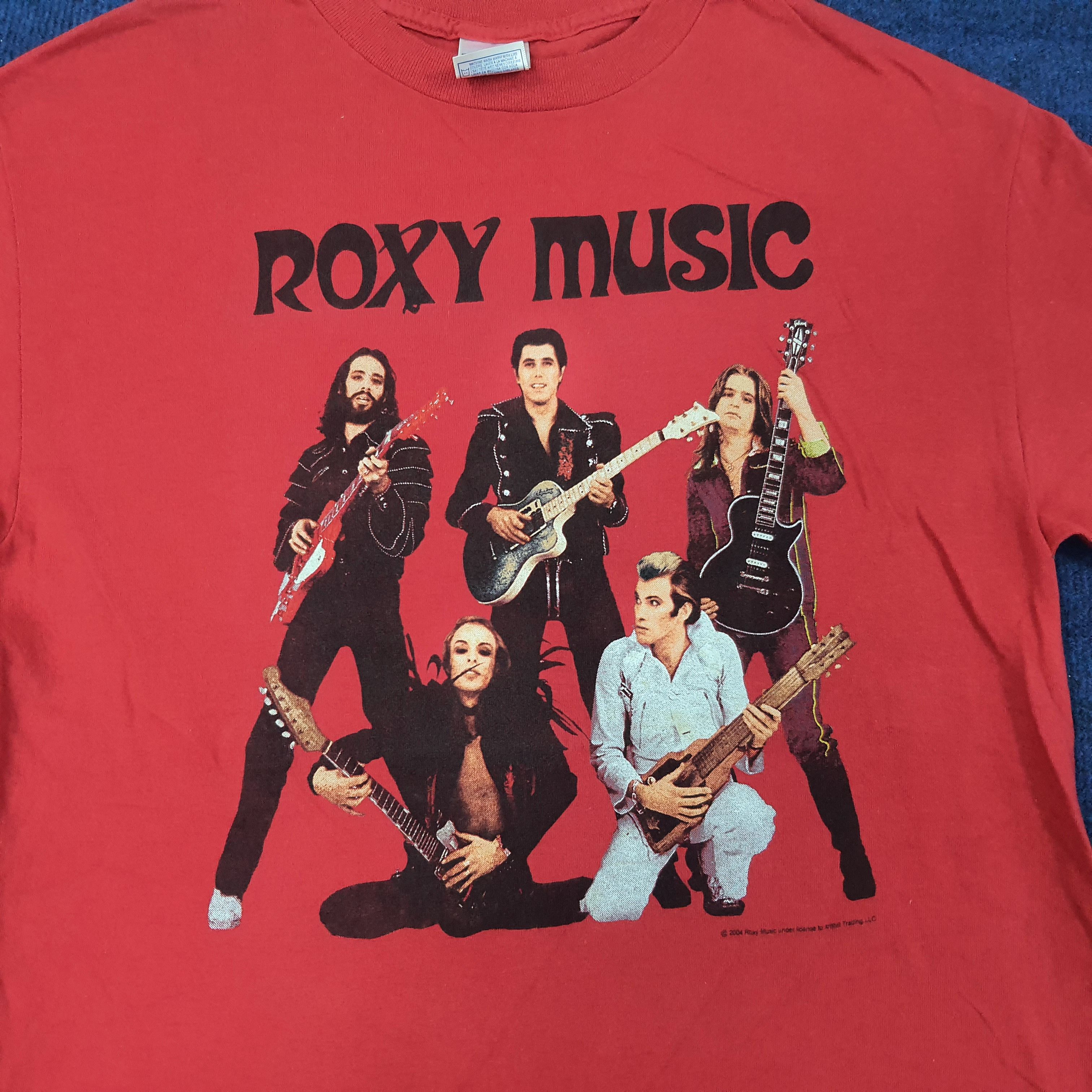 Band Tees Vintage Roxy Music 90s Rock Band Tshirt C249N20 Size US M / EU 48-50 / 2 - 2 Thumbnail