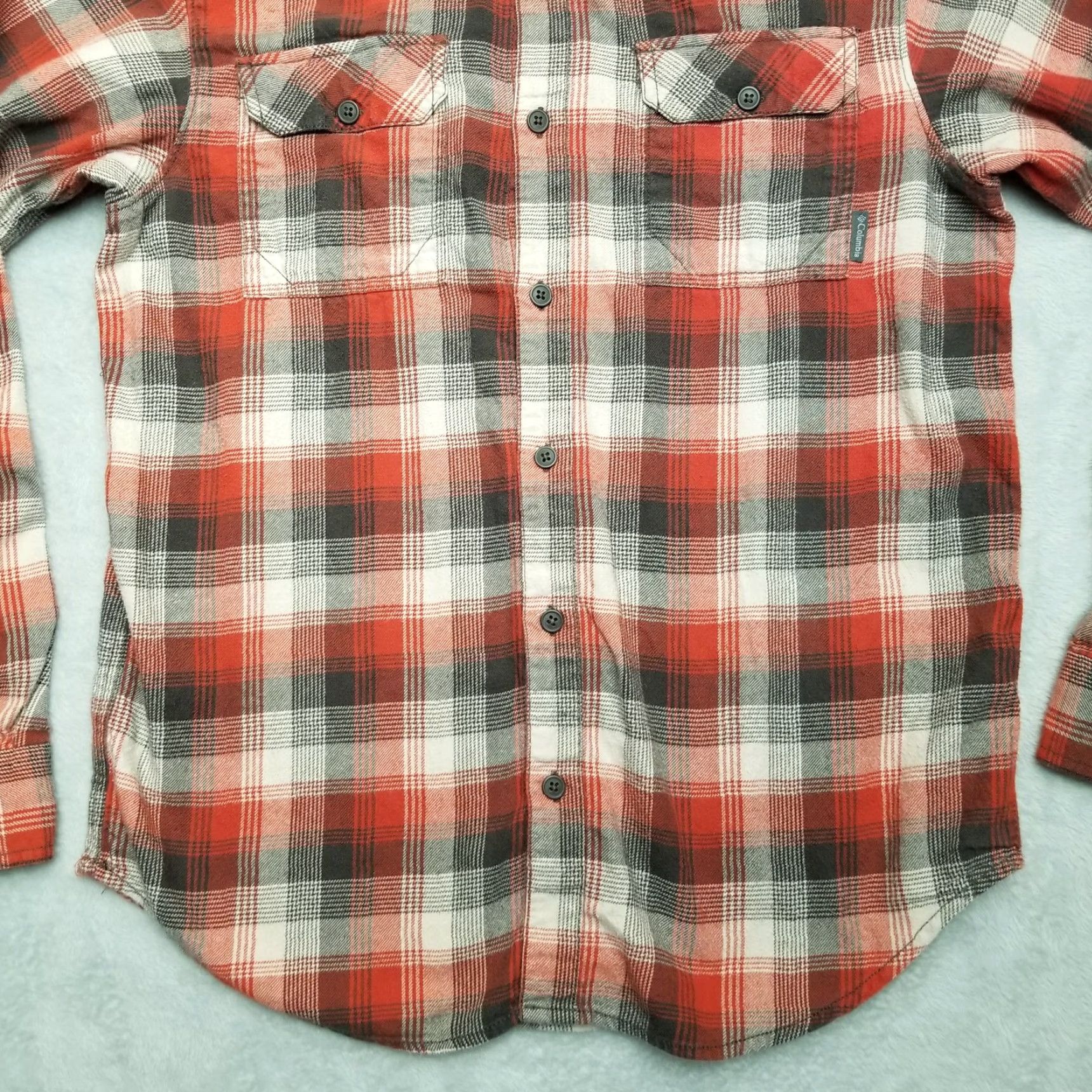 Vintage Columbia Shirt Mens M Red Flannel 100% Cotton Omni Wick Advance Evaporation Button-Up Long Sleeve Plaid Casual Mens Size US M / EU 48-50 / 2 - 3 Thumbnail
