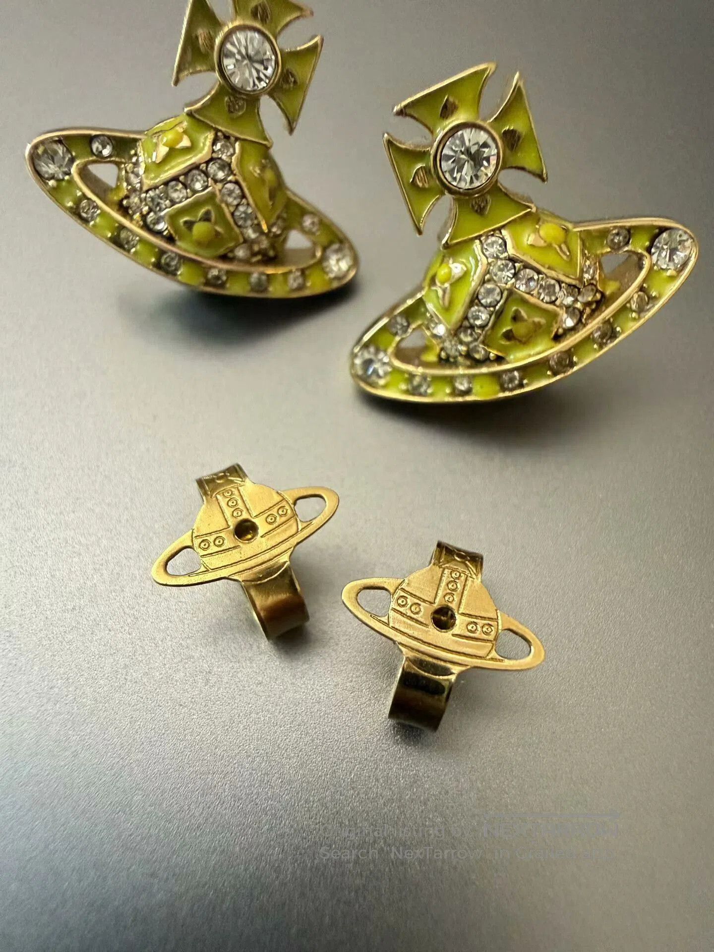 Vivienne Westwood Vivienne Westwood Saturn Earrings. Size ONE SIZE - 6 Thumbnail