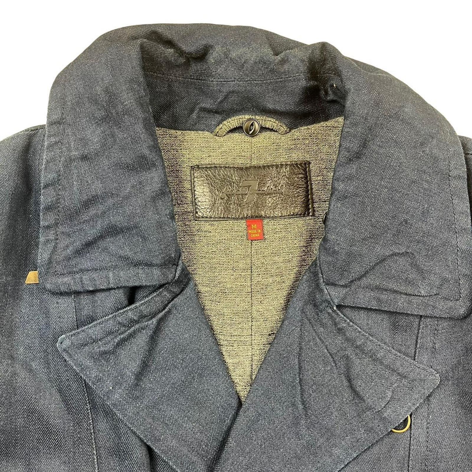 7 For All Mankind 7 For All Mankind Double Breasted Denim Jacket Size US M / EU 48-50 / 2 - 5 Thumbnail