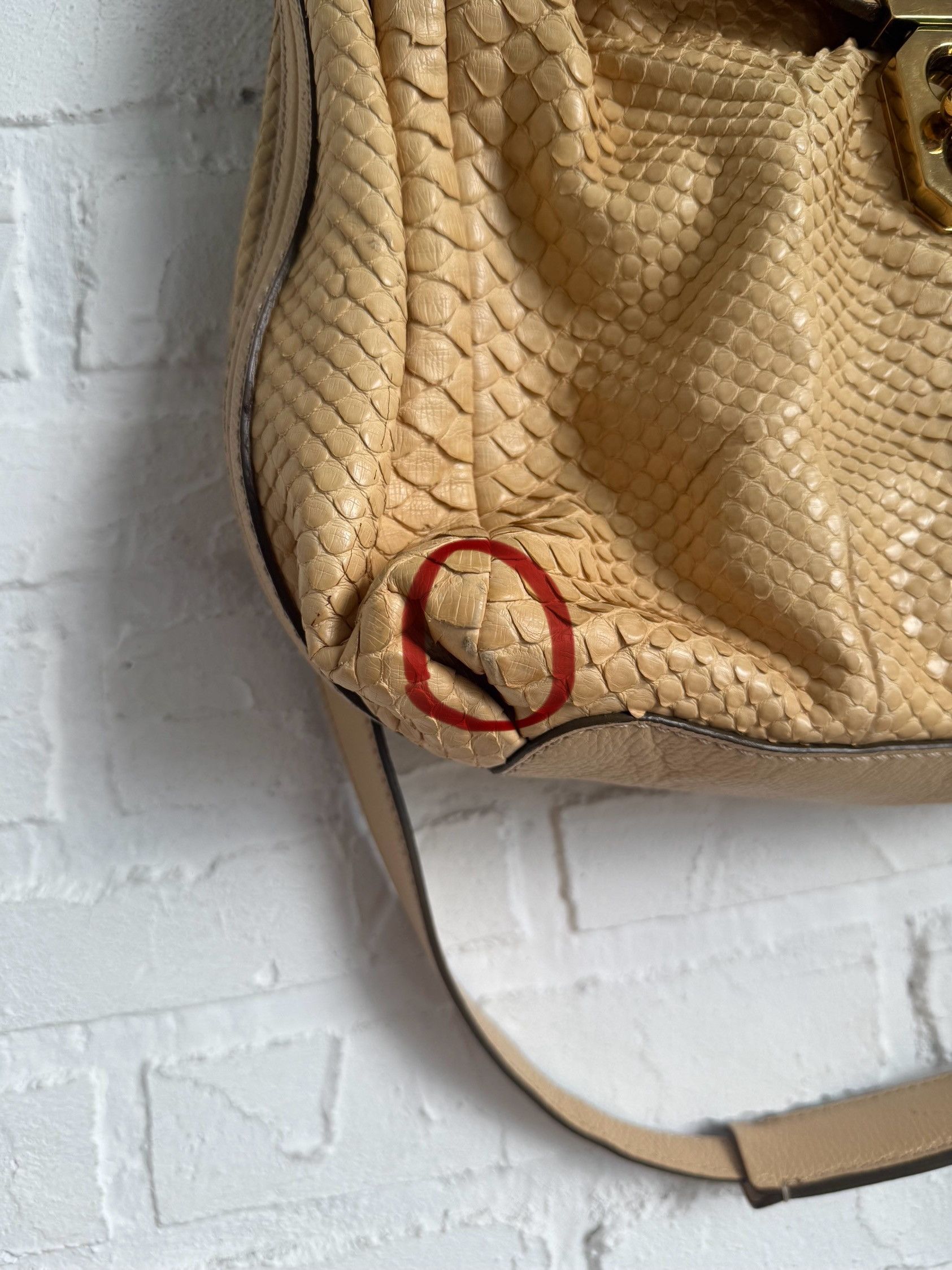 Chloe Chloe elsie python leather shoulder bag Size ONE SIZE - 19 Thumbnail