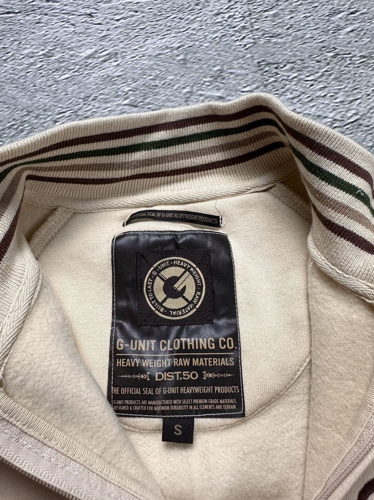 G-Unit G Unit zip sweatshirt track jacket beige vintage Size US S / EU 44-46 / 1 - 4 Thumbnail
