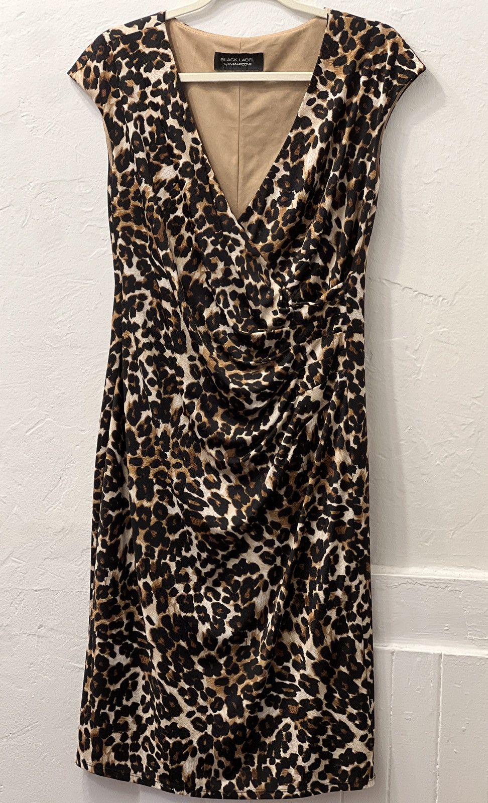 Evan Picone Classy Leopard Print Dress Size M / US 6-8 / IT 42-44 - 1 Thumbnail