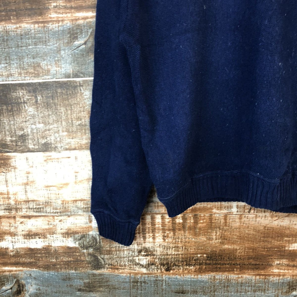 Homespun Knitwear × Japanese Brand Munsing Wear vintage Dark blue Knitwear #A1804 Size US S / EU 44-46 / 1 - 7 Thumbnail