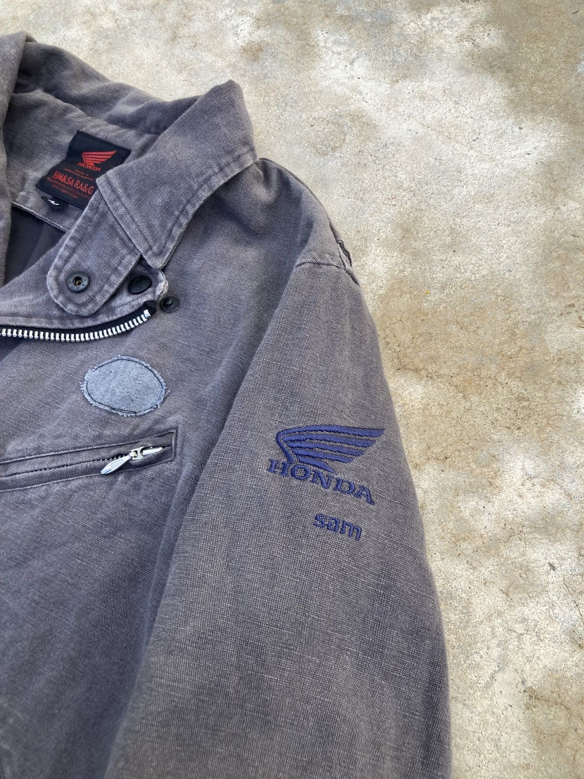SHINICHIRO ARAKAWA Honda Shinichiro Arakawa Reflective Multi Pocket Moto Jakcet Size US M / EU 48-50 / 2 - 6 Thumbnail