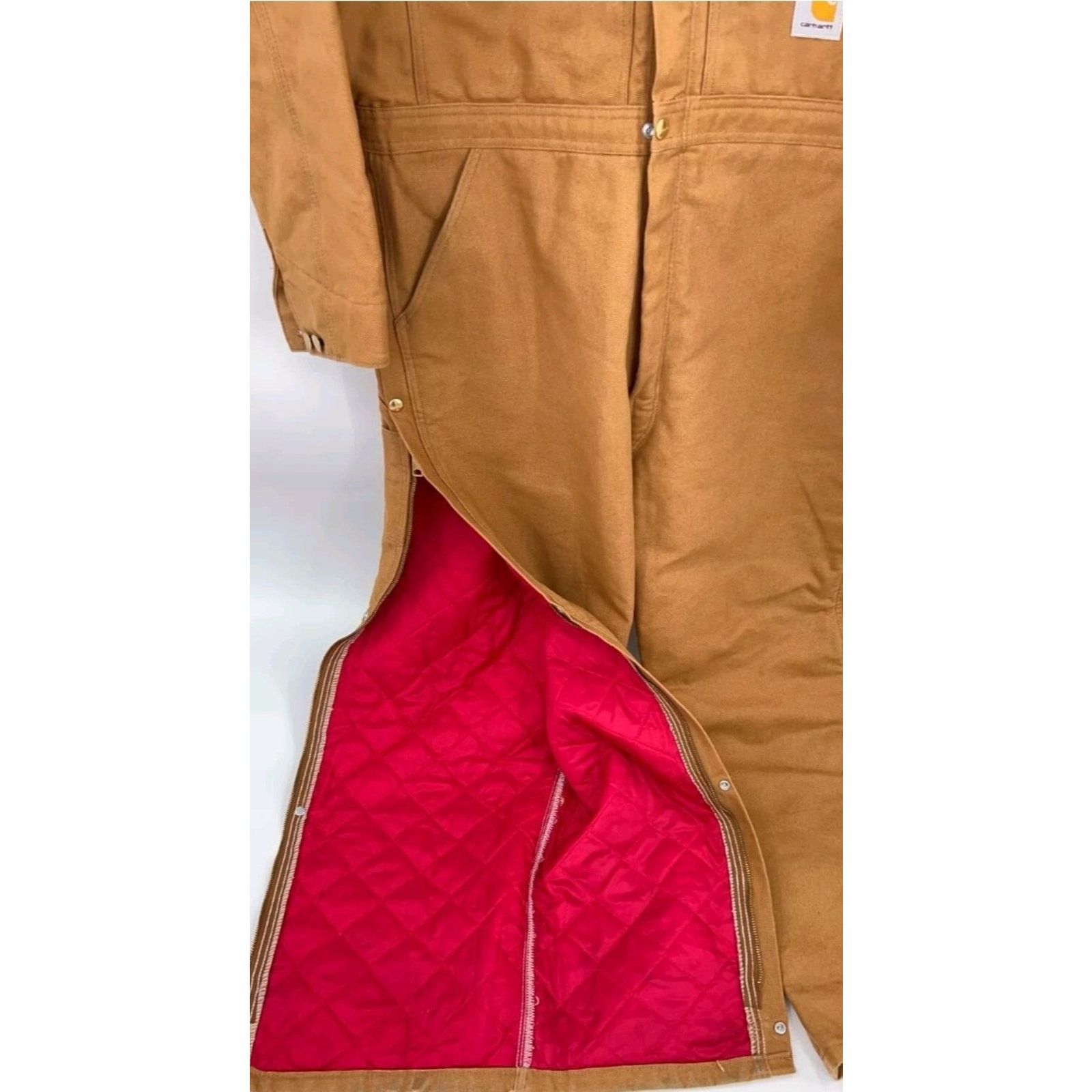 Carhartt Carhartt Insulated Quilted Men Coverall USA - Size 48 Short Size US 32 / EU 48 - 7 Thumbnail