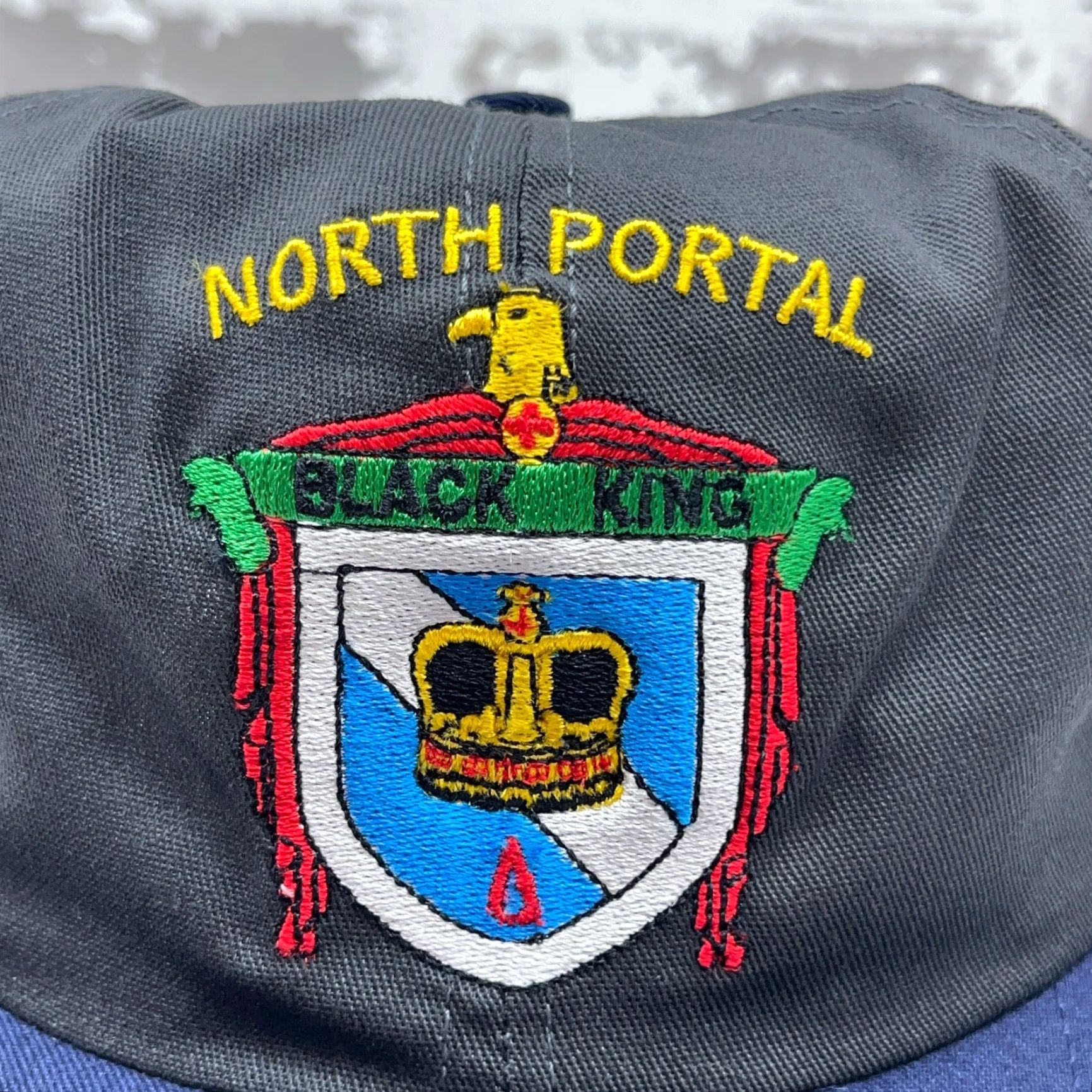 Vintage VINTAGE Park Avenue Trucker Hat Cap SnapBack Patch Farm 80s 90s USA Made Black Men One Size Adjustable Size ONE SIZE - 2 Thumbnail
