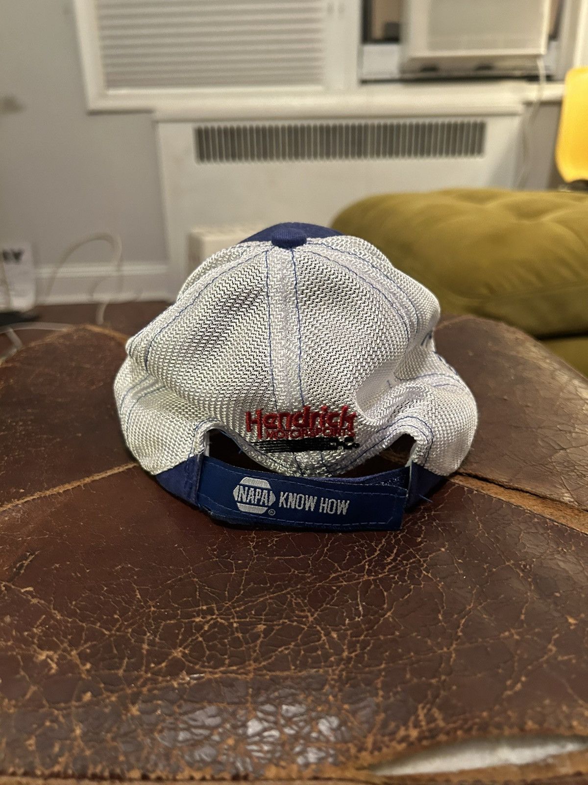 Other blue and white napa rase car hat Size ONE SIZE - 3 Thumbnail