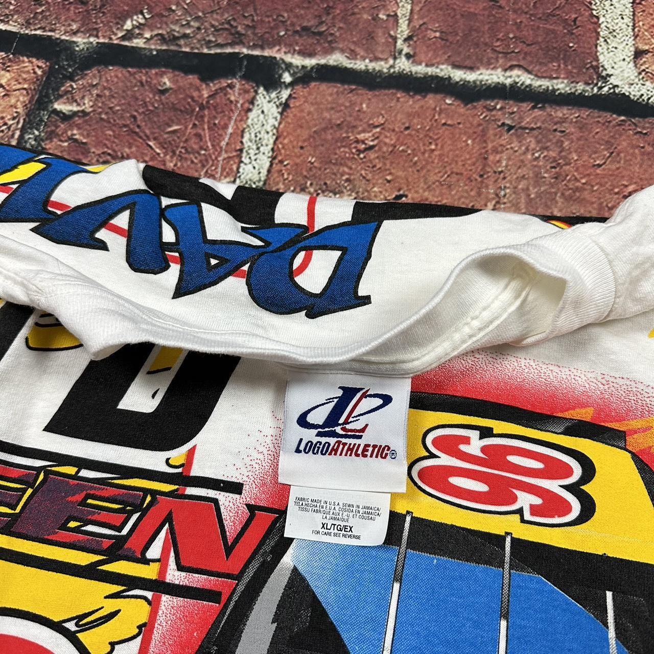 Logo Athletic Vintage David Green NASCAR All Over Print Tee Track Attack Size US XL / EU 56 / 4 - 7 Thumbnail