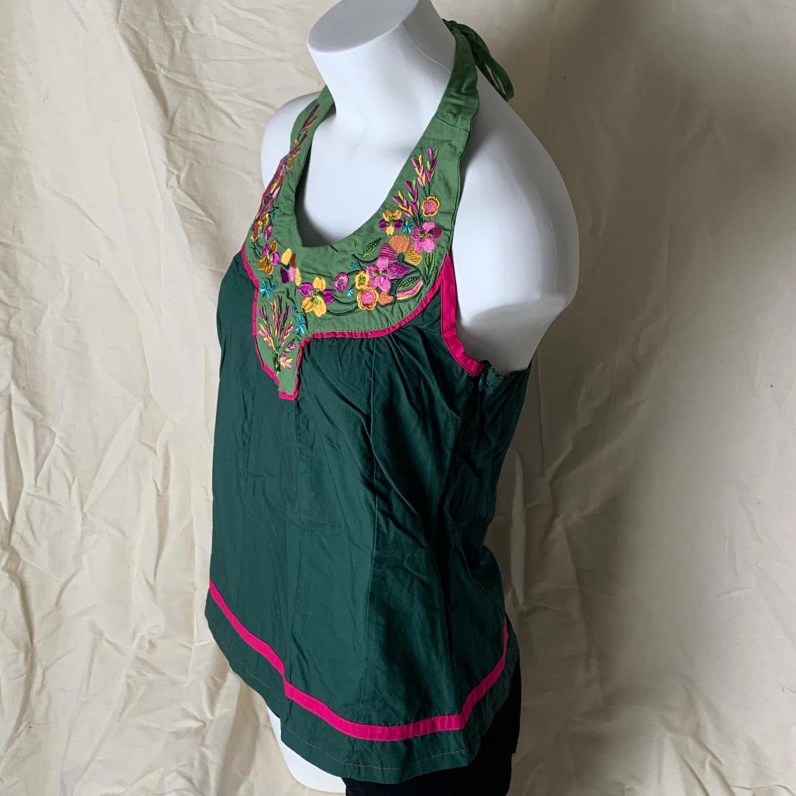 Other Adorable embroidered halter top Size S / US 4 / IT 40 - 4 Thumbnail