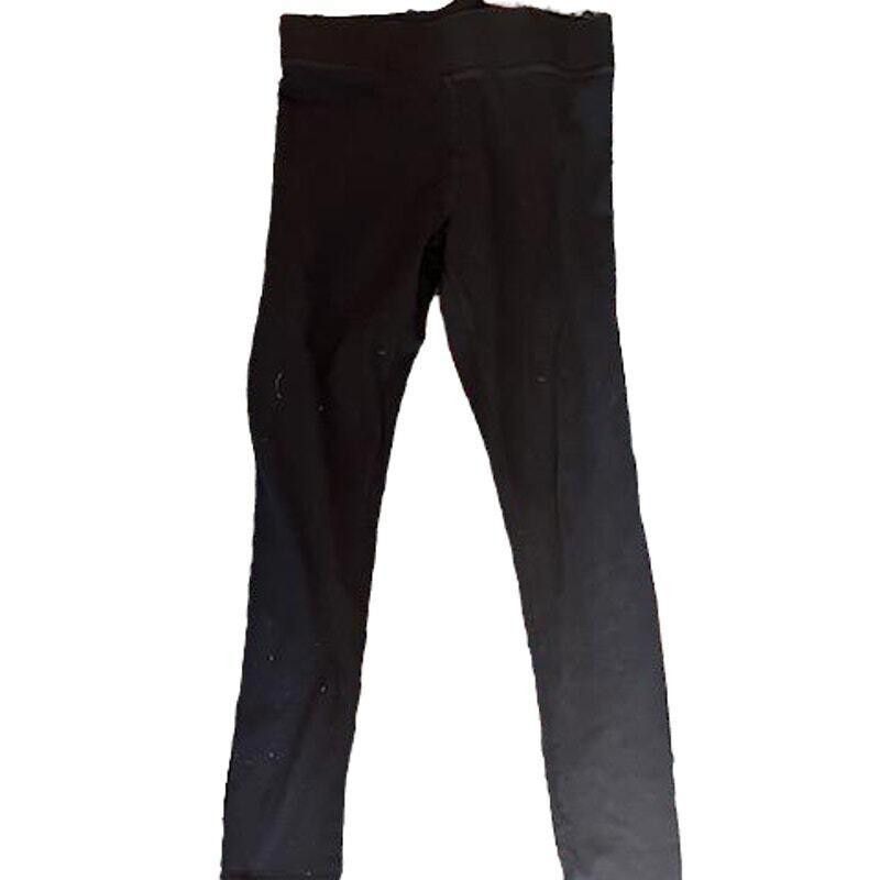 Designer Aerie High Rise Ribbed Leggings Black Size Medium Size 32" / US 10 / IT 46 - 1 Thumbnail