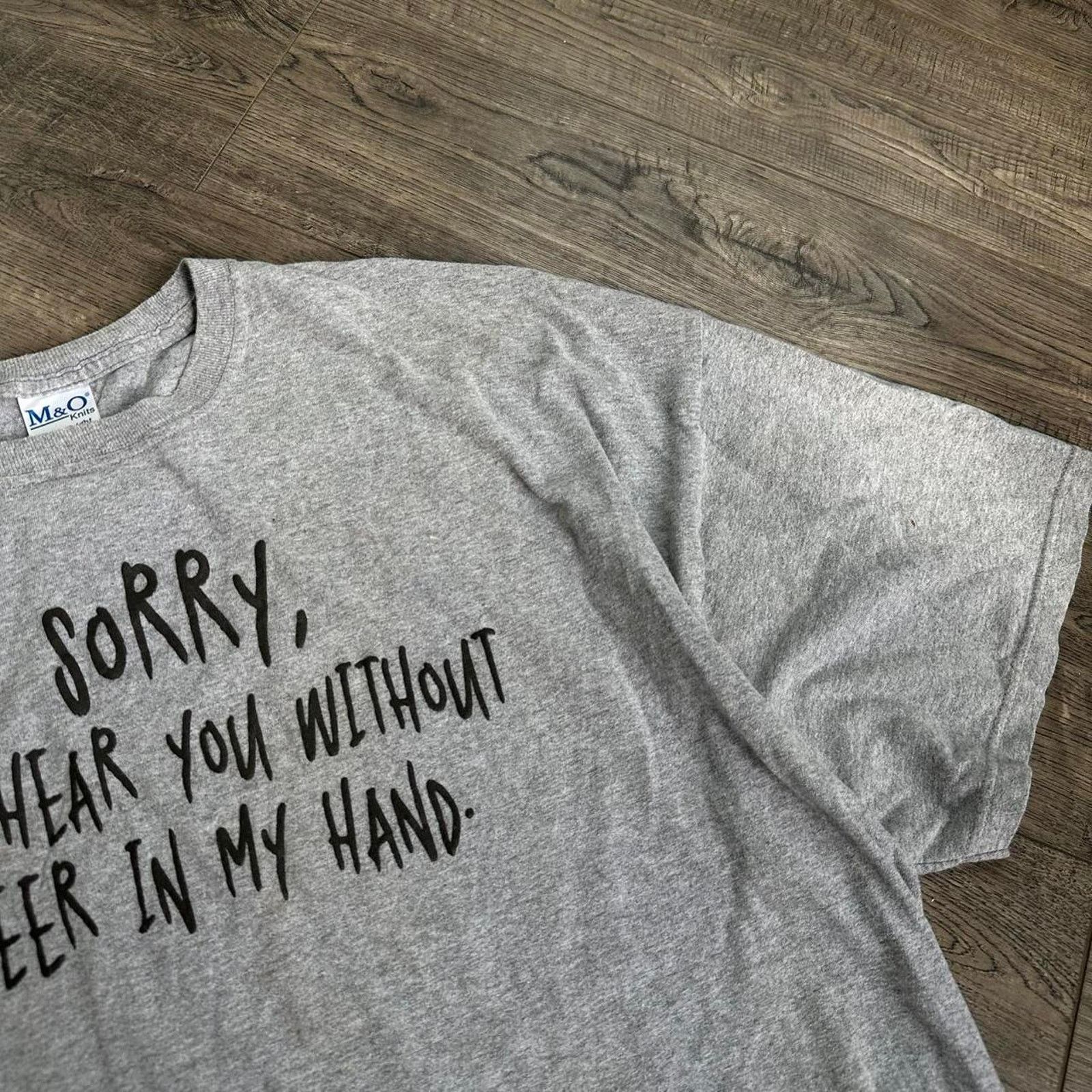 Vintage Vintage I’m Sorry My Beer Drinking Comedy Quote Shirt Size US XXL / EU 58 / 5 - 4 Thumbnail