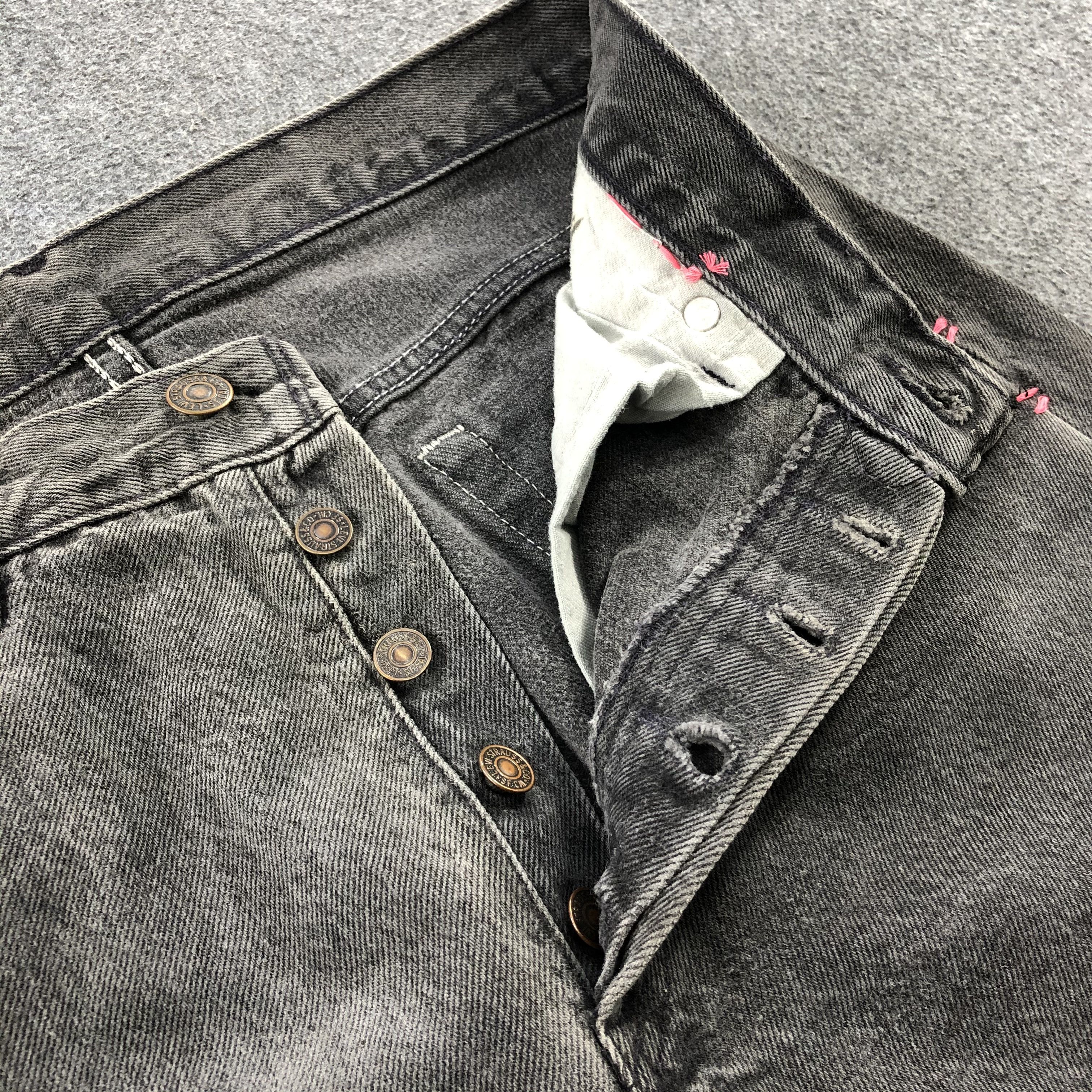 Levi's Vintage 90s Levis 501 Earth Tone Jeans-JM1584 Size US 30 / EU 46 - 9 Thumbnail
