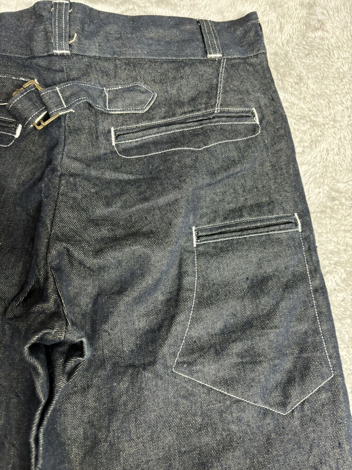 NEXUSVII Nexus 7 Soft Denim Buckle Back Pants Size US 31 - 11 Thumbnail