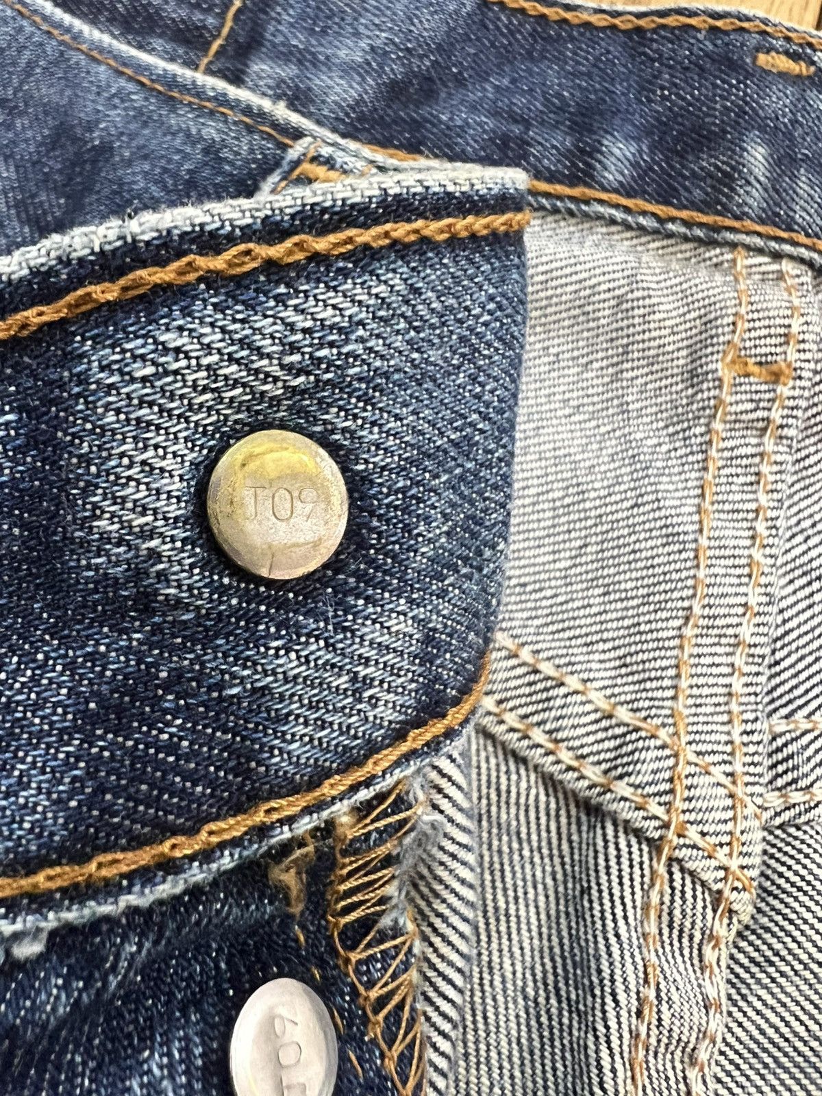 Levi's Vintage 90’s Levis 502 Button J09 Denim Jeans Size US 32 / EU 48 - 10 Thumbnail
