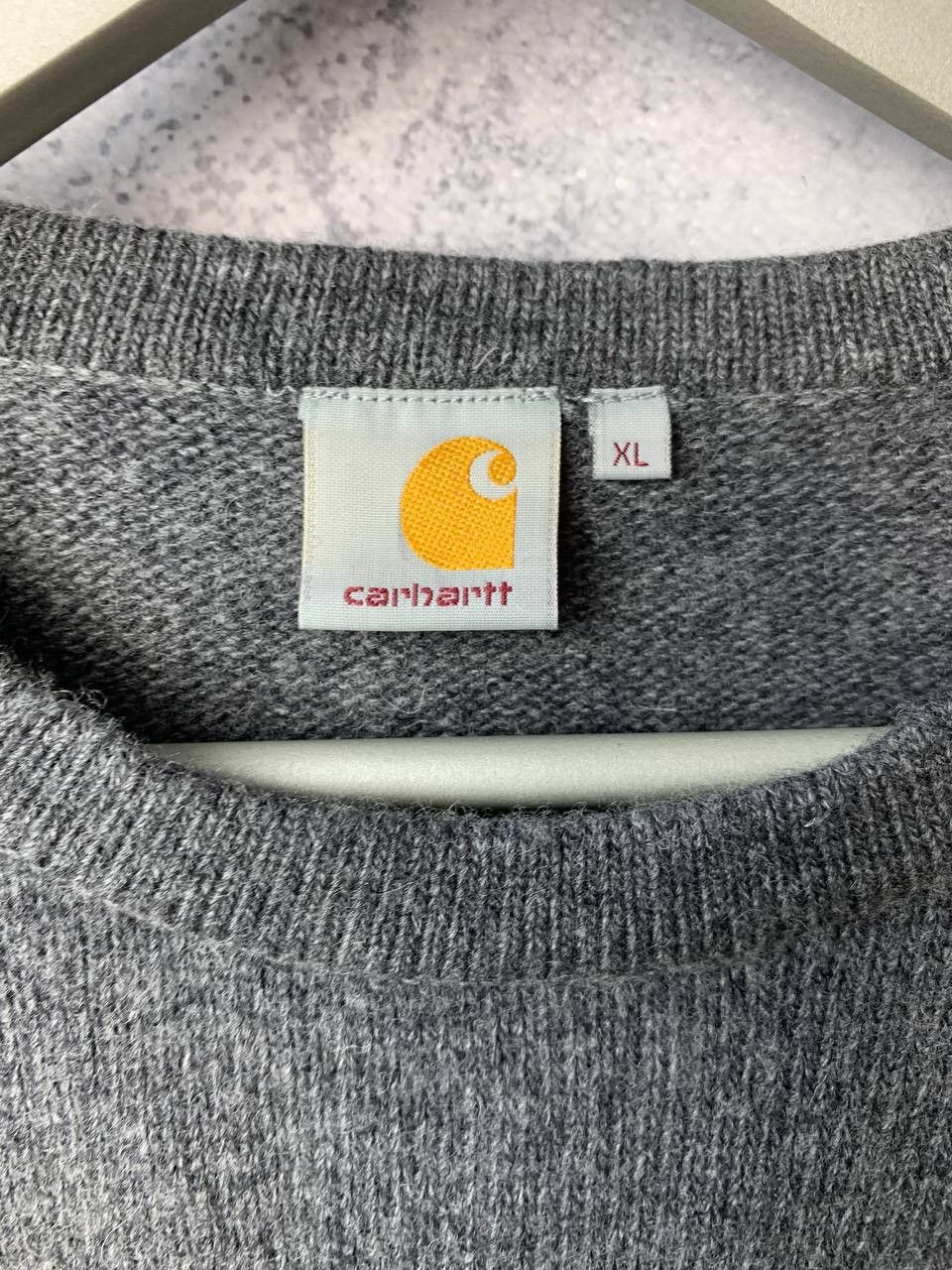 Carhartt Carhartt WIP Union Wool Sweater Big Logo Stars Men's XLarge Size US XL / EU 56 / 4 - 11 Thumbnail