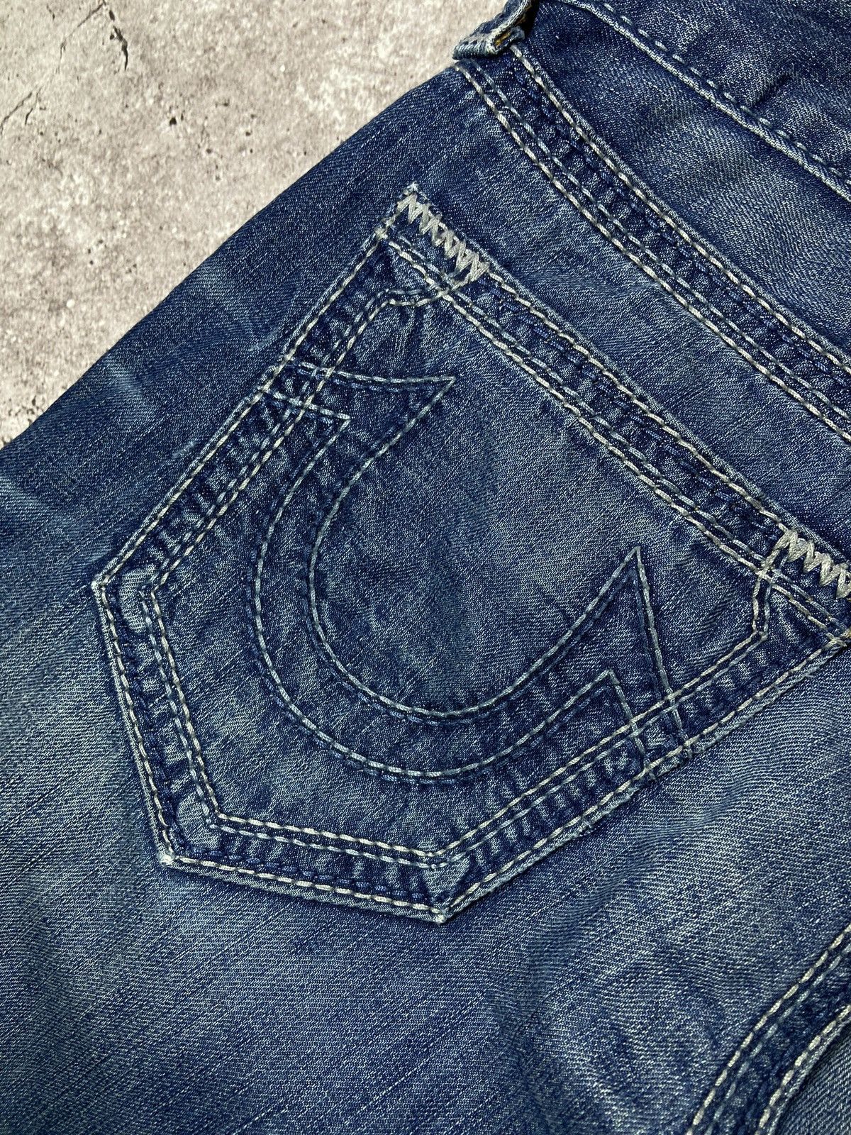 True Religion × Vintage True Religion Vintage streetwear denim Jeans Size US 32 / EU 48 - 4 Thumbnail