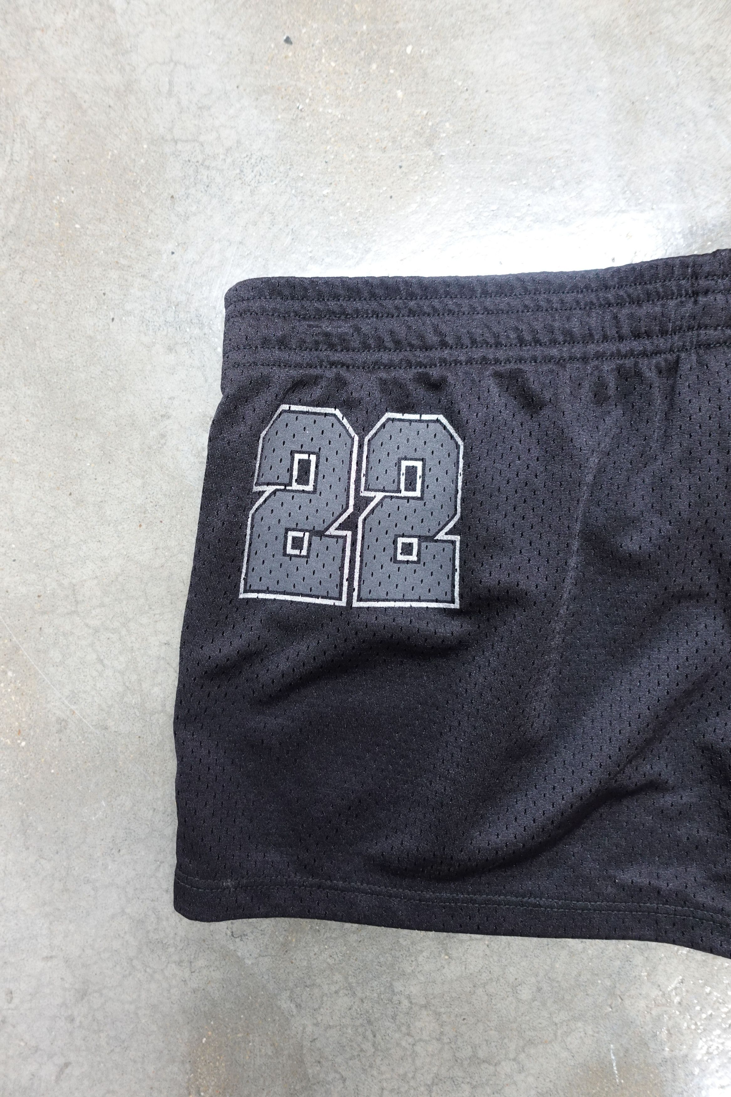 Chrome Hearts CHROME HEARTS MESH JERSEY BOOTY SHORTS BLACK Size 27" / US 4 / IT 40 - 5 Thumbnail