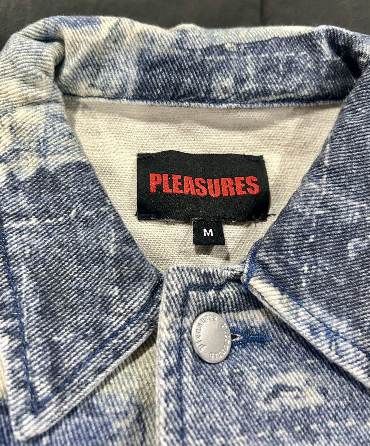 Pleasures PLEASURES Boro Work Jacket – Indigo Size US M / EU 48-50 / 2 - 6 Thumbnail