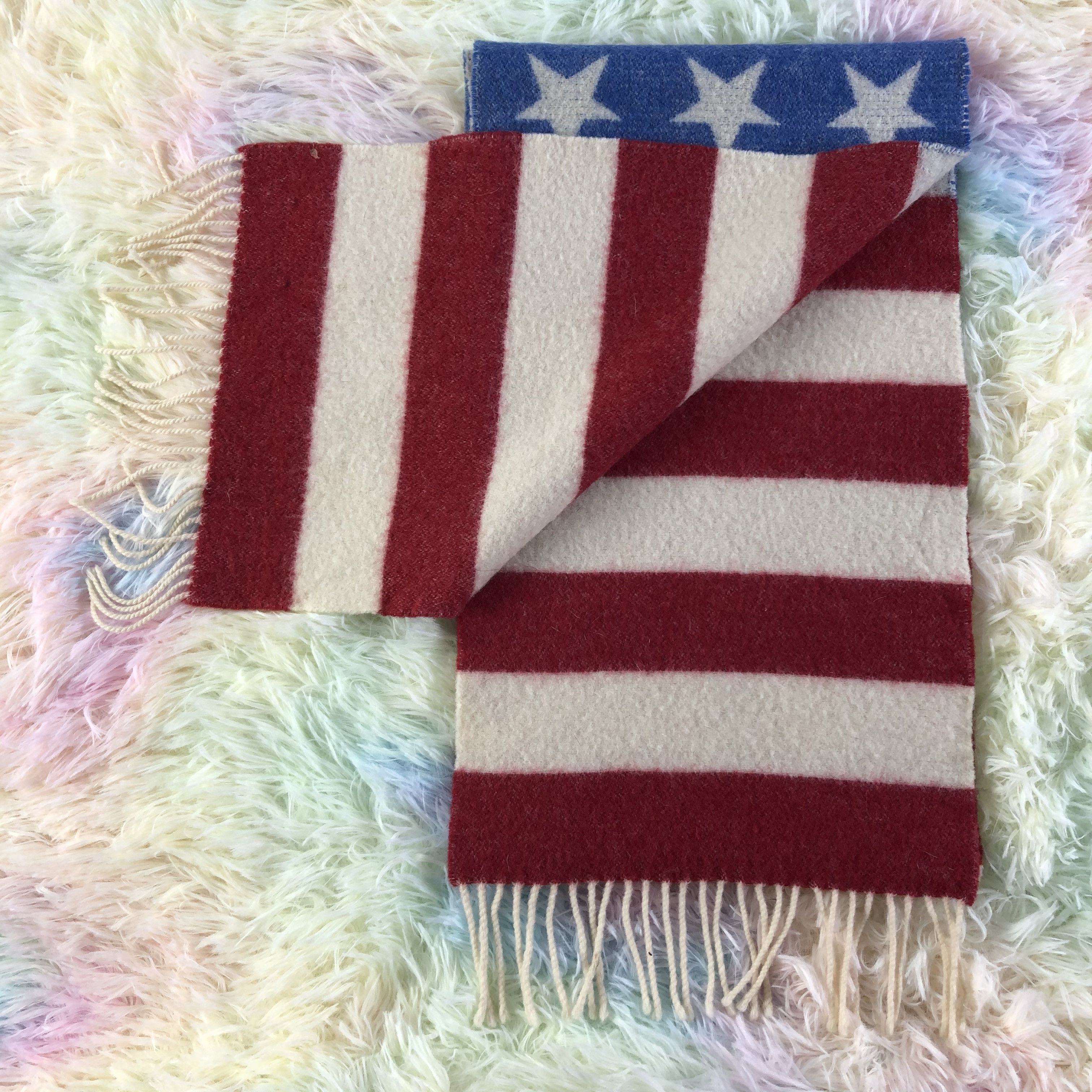 Vintage Scarf / Muffler / Neckwear - KM25 Size ONE SIZE - 4 Thumbnail
