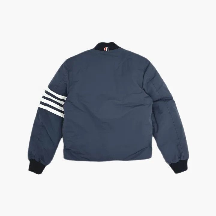 Thom Browne Thom Browne Classic Four-Stripes Down Jacket -2507 Size L / US 10 / IT 46 - 2 Thumbnail