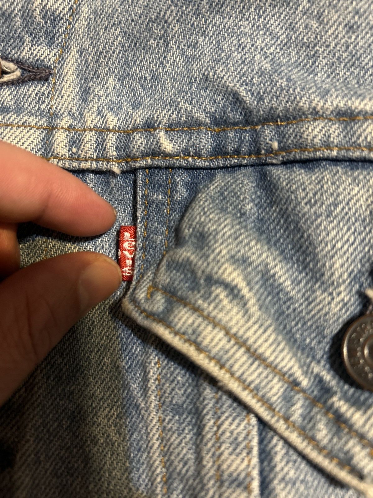 Levi's Vintage Clothing Vintage Levi’s 1970s 80s denim Jacket Size US M / EU 48-50 / 2 - 4 Thumbnail