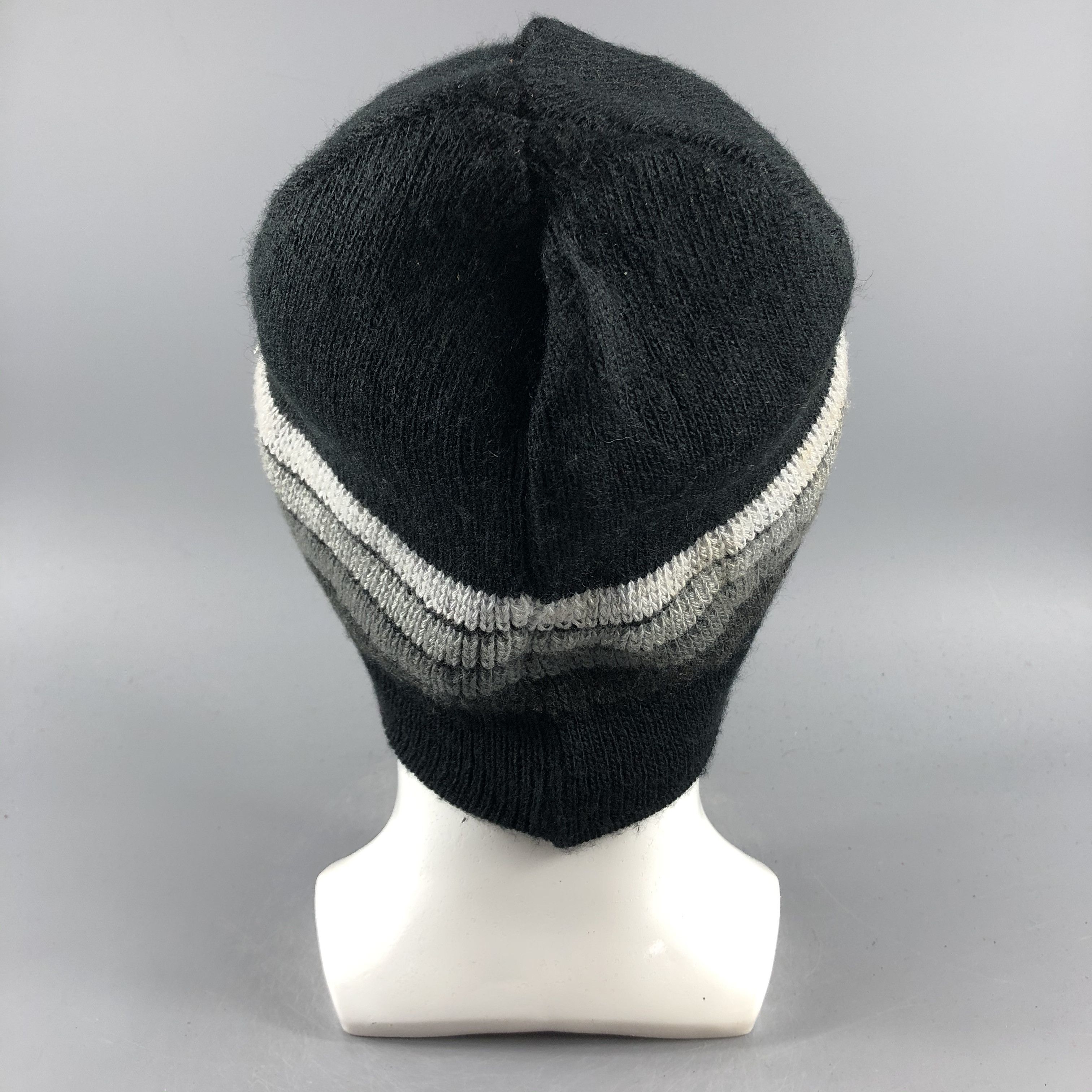 Japanese Brand × Vintage Naked Stripe Cuffless Beanie Snow Hat Snow Cap -D561 Size ONE SIZE - 2 Thumbnail