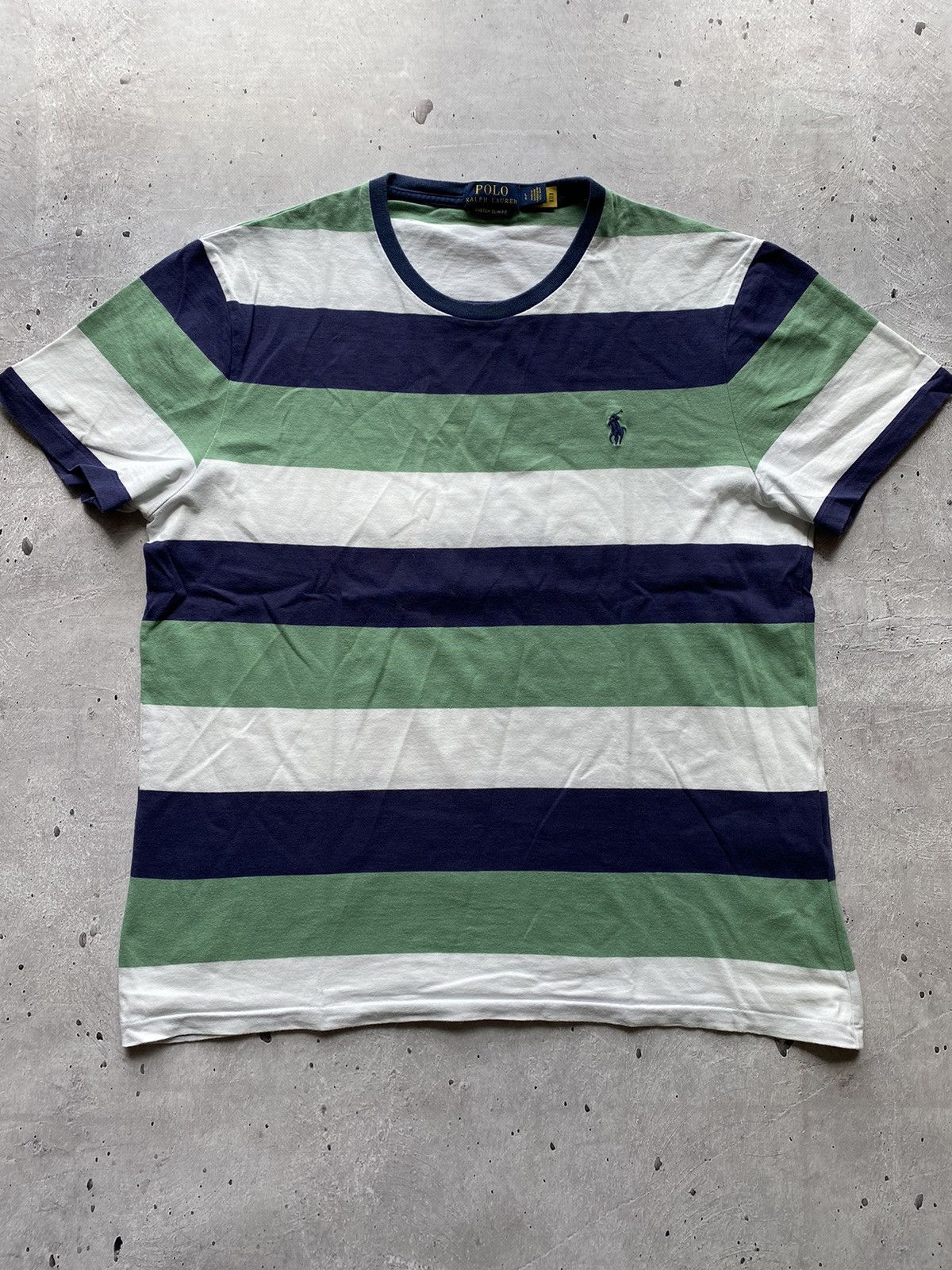 Polo Ralph Lauren × Ralph Lauren Basic Polo Ralph Lauren T Shirt Y2K Rare Chief Keef Style Size US S / EU 44-46 / 1 - 2 Thumbnail
