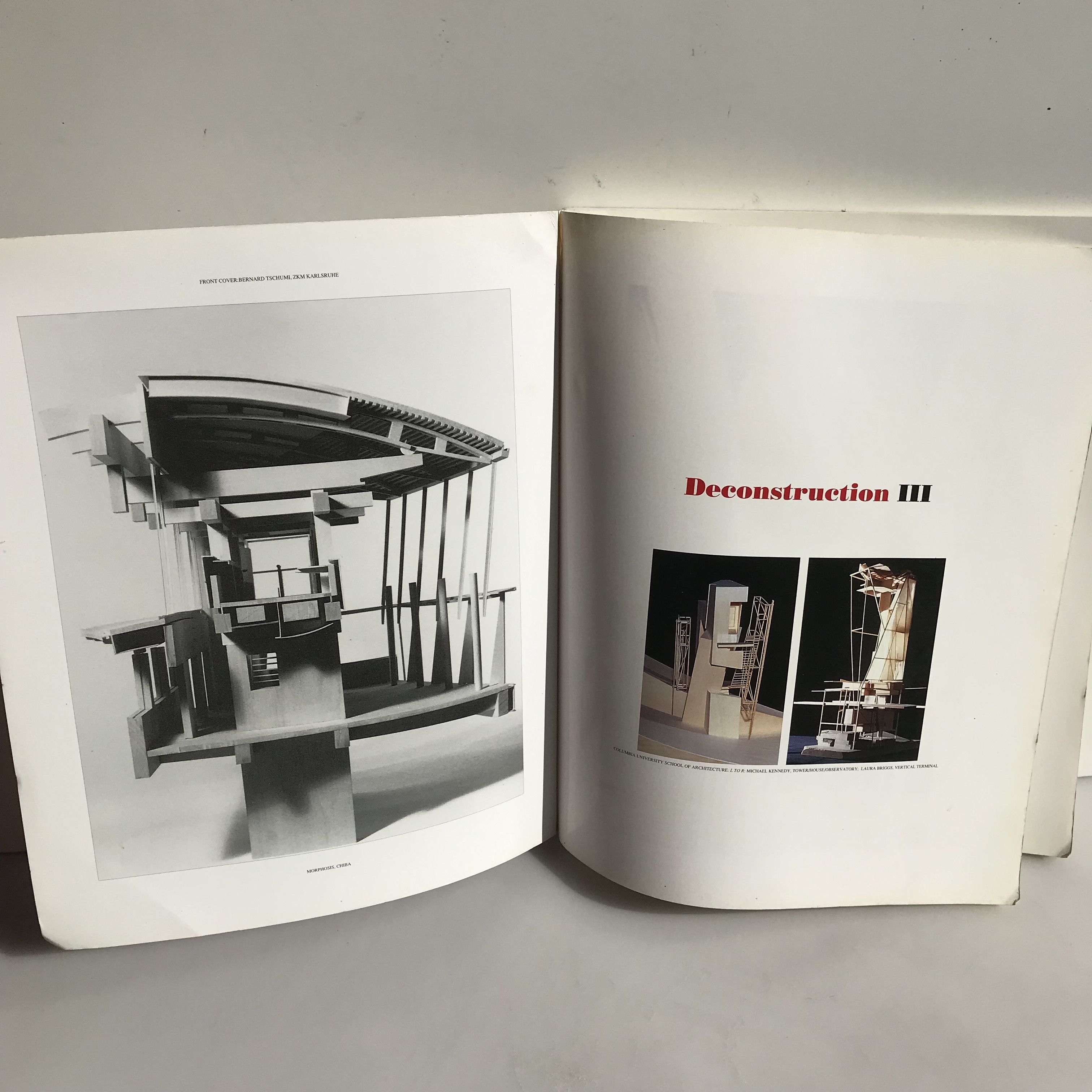 Designer Andreas C. Papadakis Deconstruction III New Ed (Architectura Size ONE SIZE - 2 Thumbnail