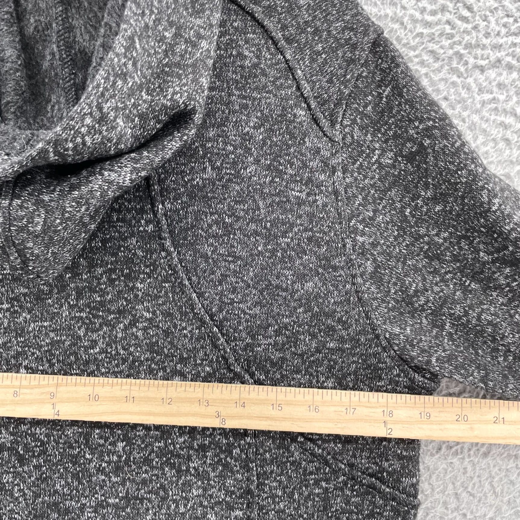 Eddie Bauer Eddie Bauer Knit Jacket Women's XL Gray Scallop Trim Athleisure Gorpcore Travel Jacket Size XL / US 12-14 / IT 48-50 - 6 Thumbnail