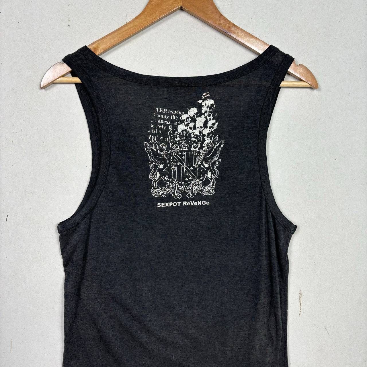 Sex Pot ReVeNGe SEX POT REVENGE SLEEVELESS TANK TSHIRT PUNK GOTH STYLE Size US S / EU 44-46 / 1 - 4 Thumbnail