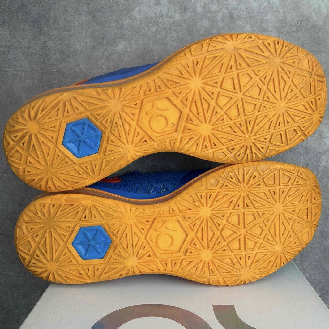 Nike Nike KD 6 Elite Team Blue Orange Size 8.5 642838-400 OG Rare Size US 8.5 / EU 41-42 - 7 Thumbnail