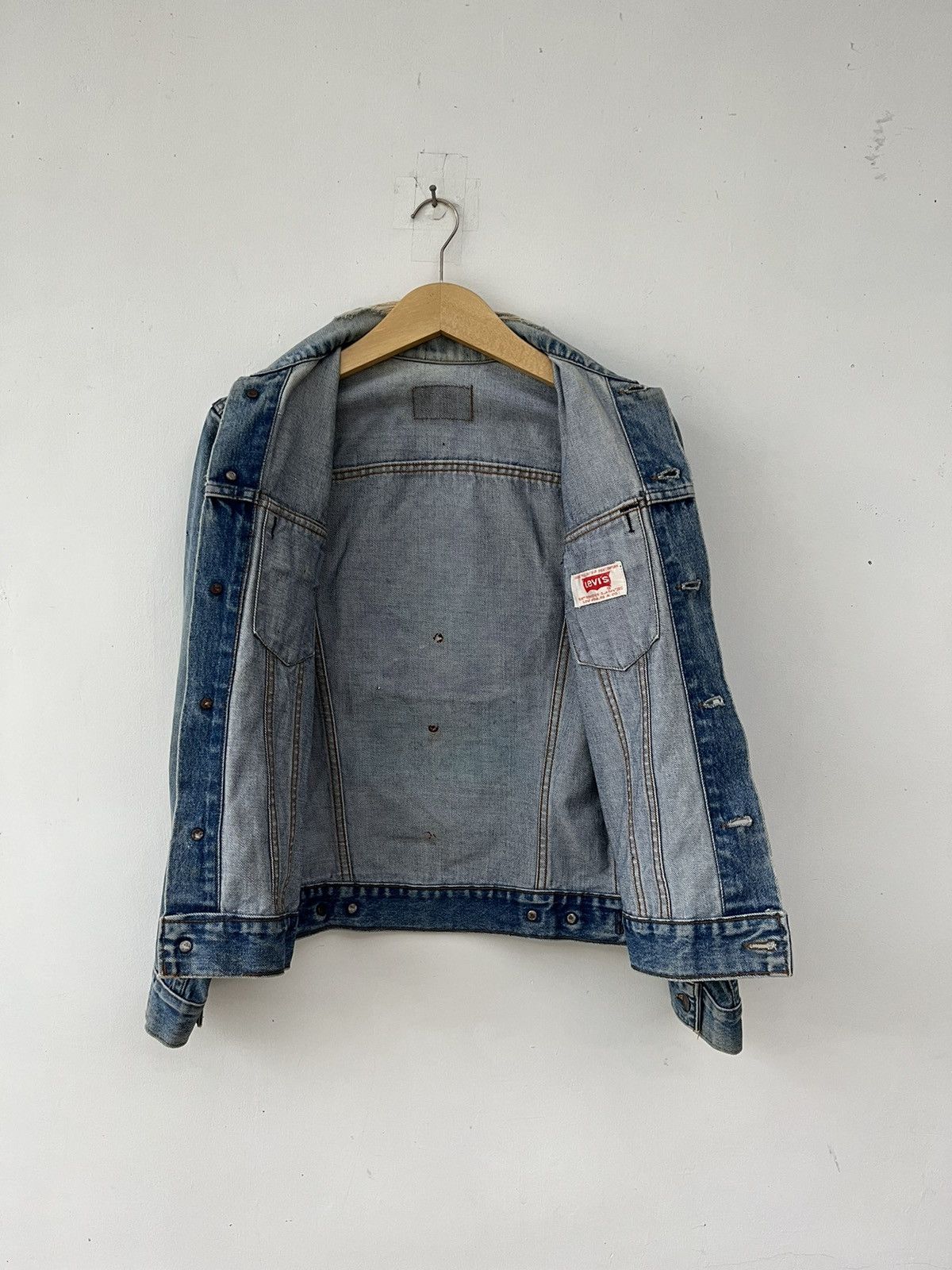 Levi's 1970’s Levi Strauss 70505 Type III Trucker Jacket Size US XS / EU 42 / 0 - 9 Thumbnail